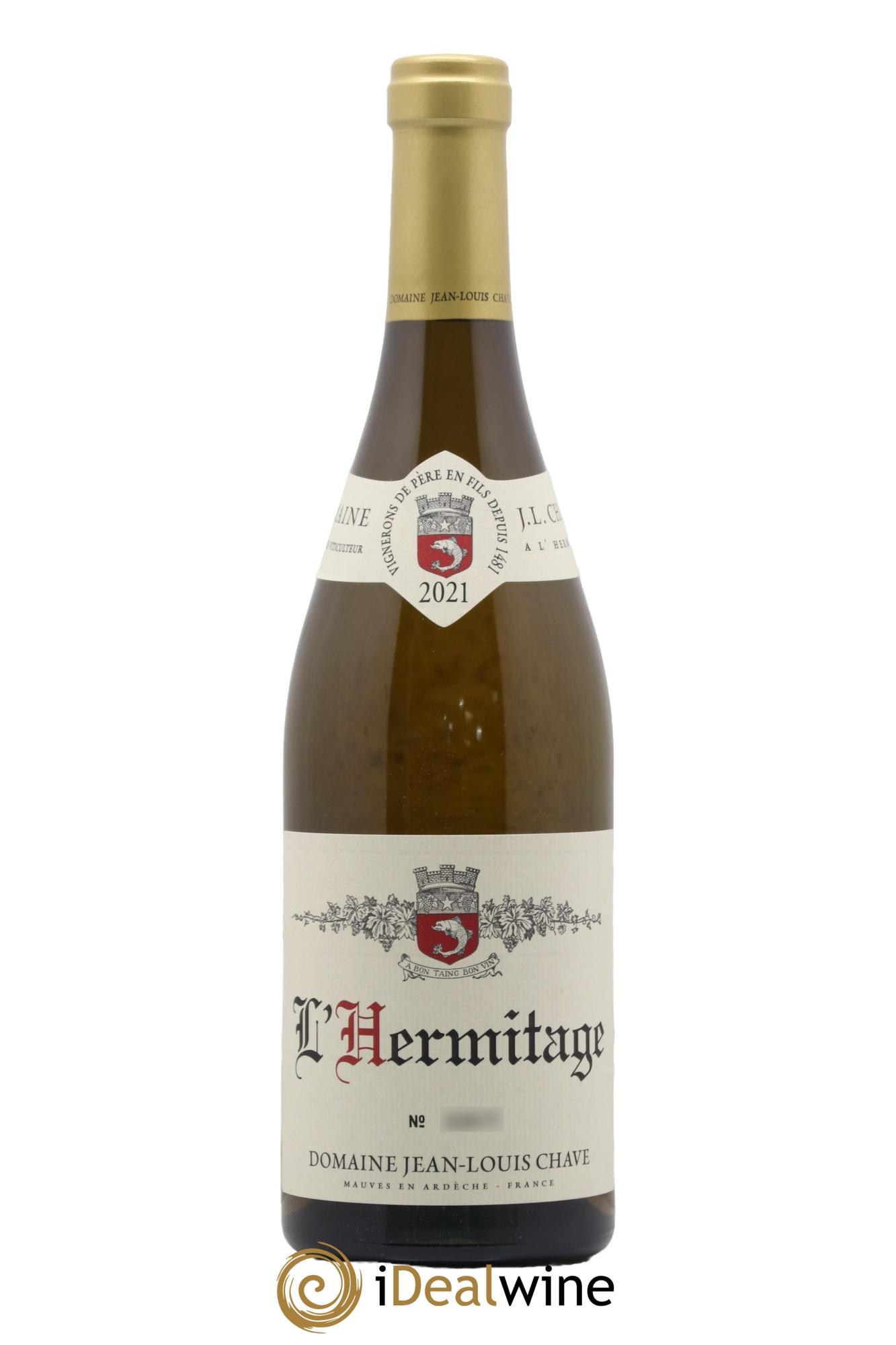 Hermitage Jean-Louis Chave 2021 - Lot de 1 bouteille - 0