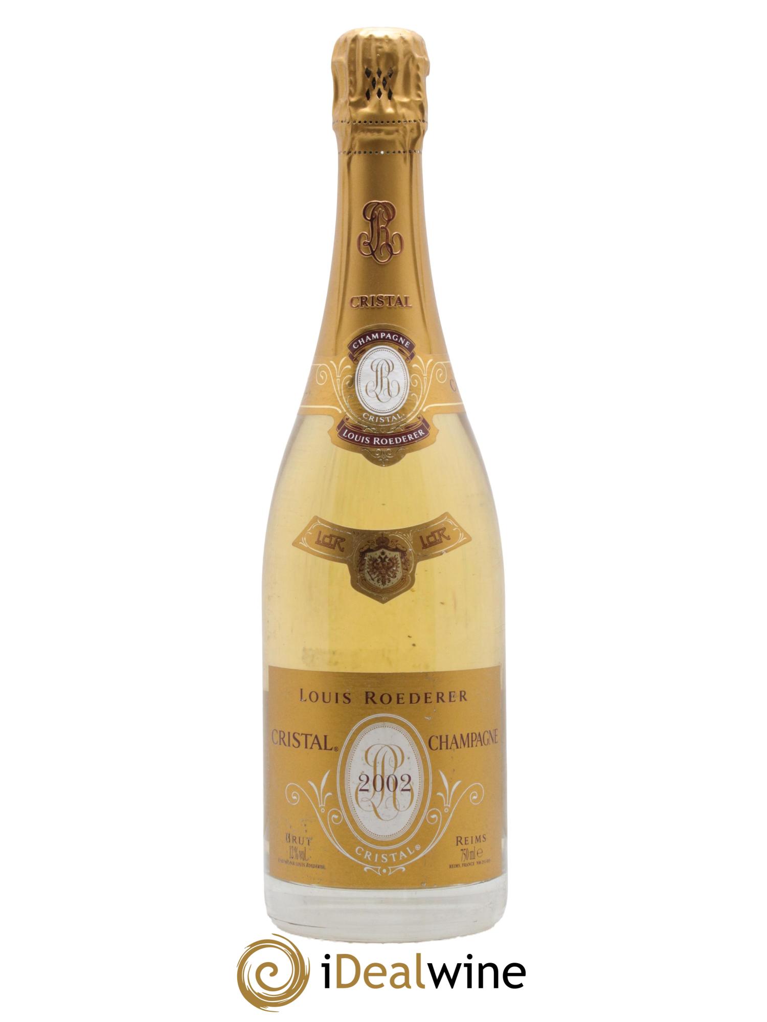 Cristal Louis Roederer 2002 - Lotto di 1 bottiglia - 0