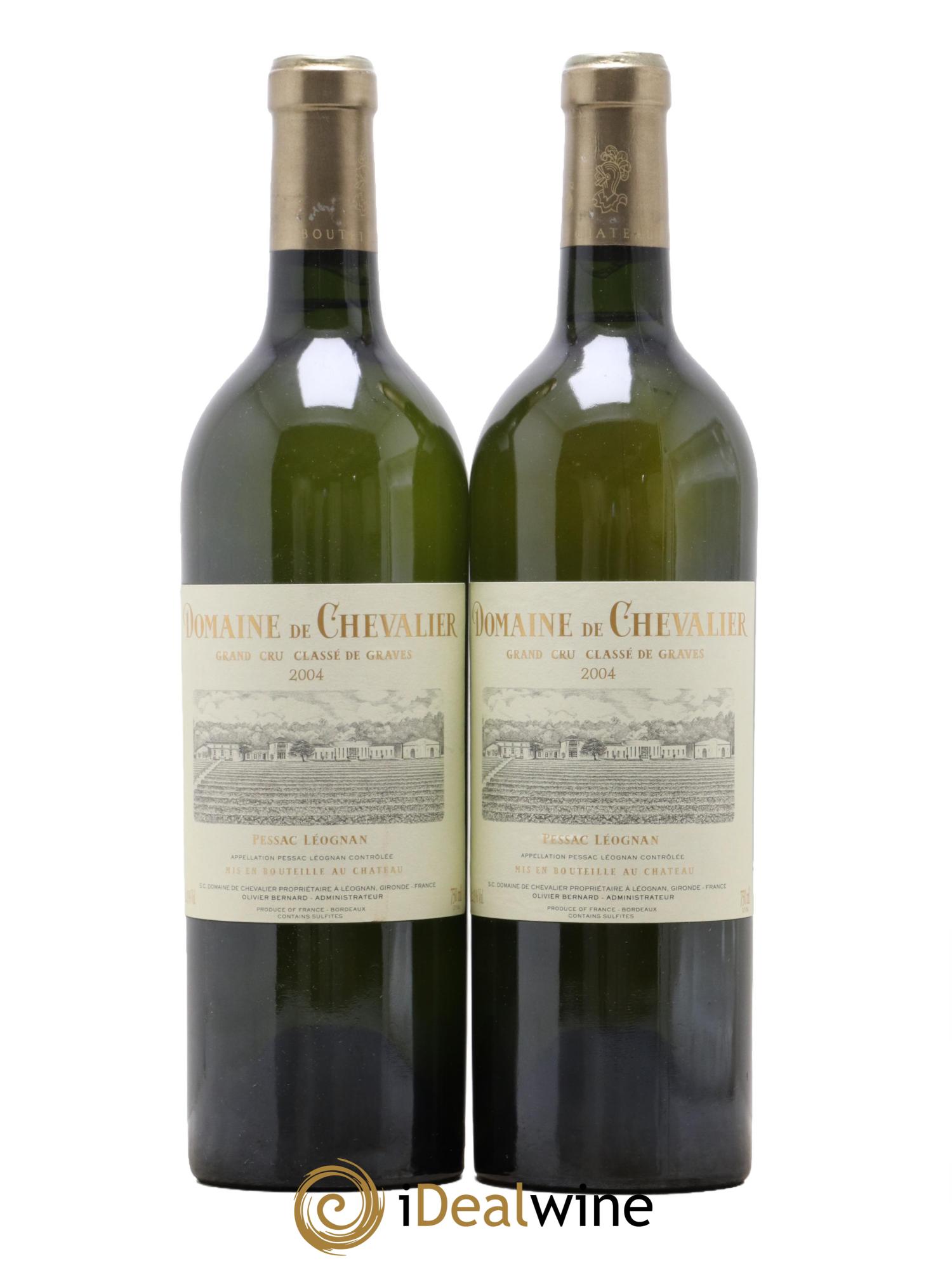 Domaine de Chevalier Cru Classé de Graves 2004 - Lot de 2 bouteilles - 0