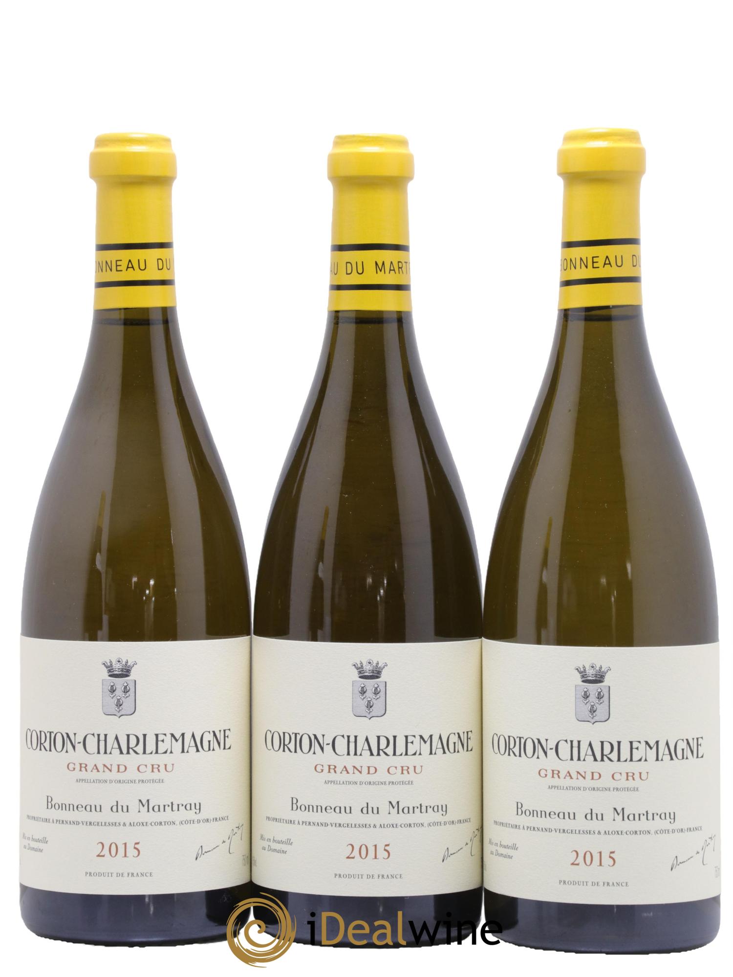 Corton-Charlemagne Grand Cru Bonneau du Martray (Domaine) 2015 - Lot de 6 bouteilles - 3