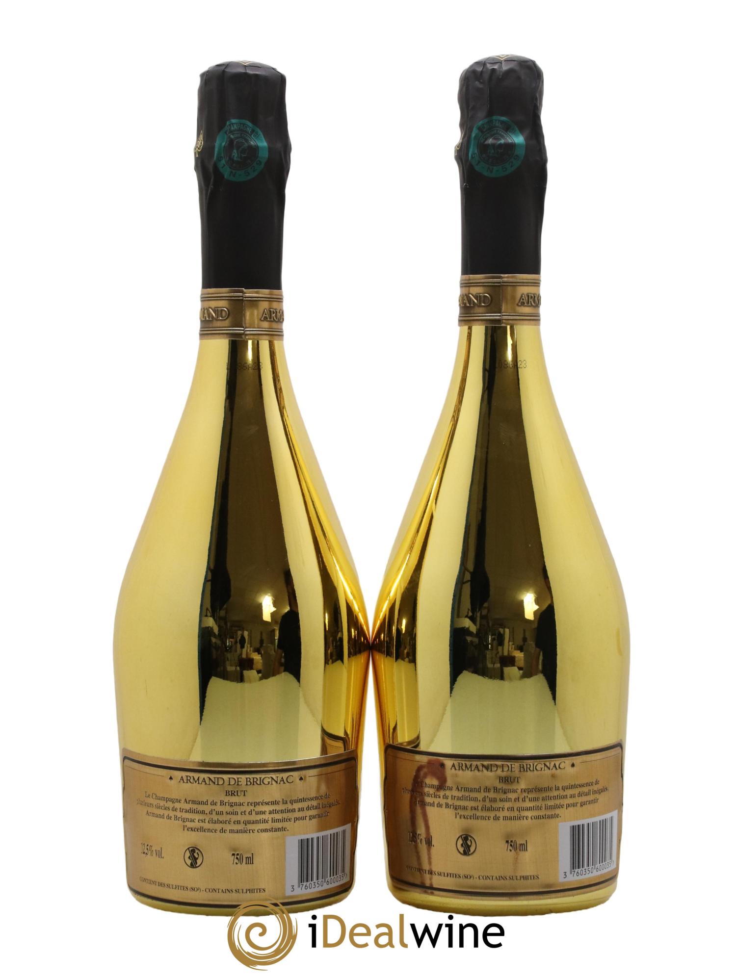 Gold Brut Armand de Brignac - Lot de 2 bouteilles - 1