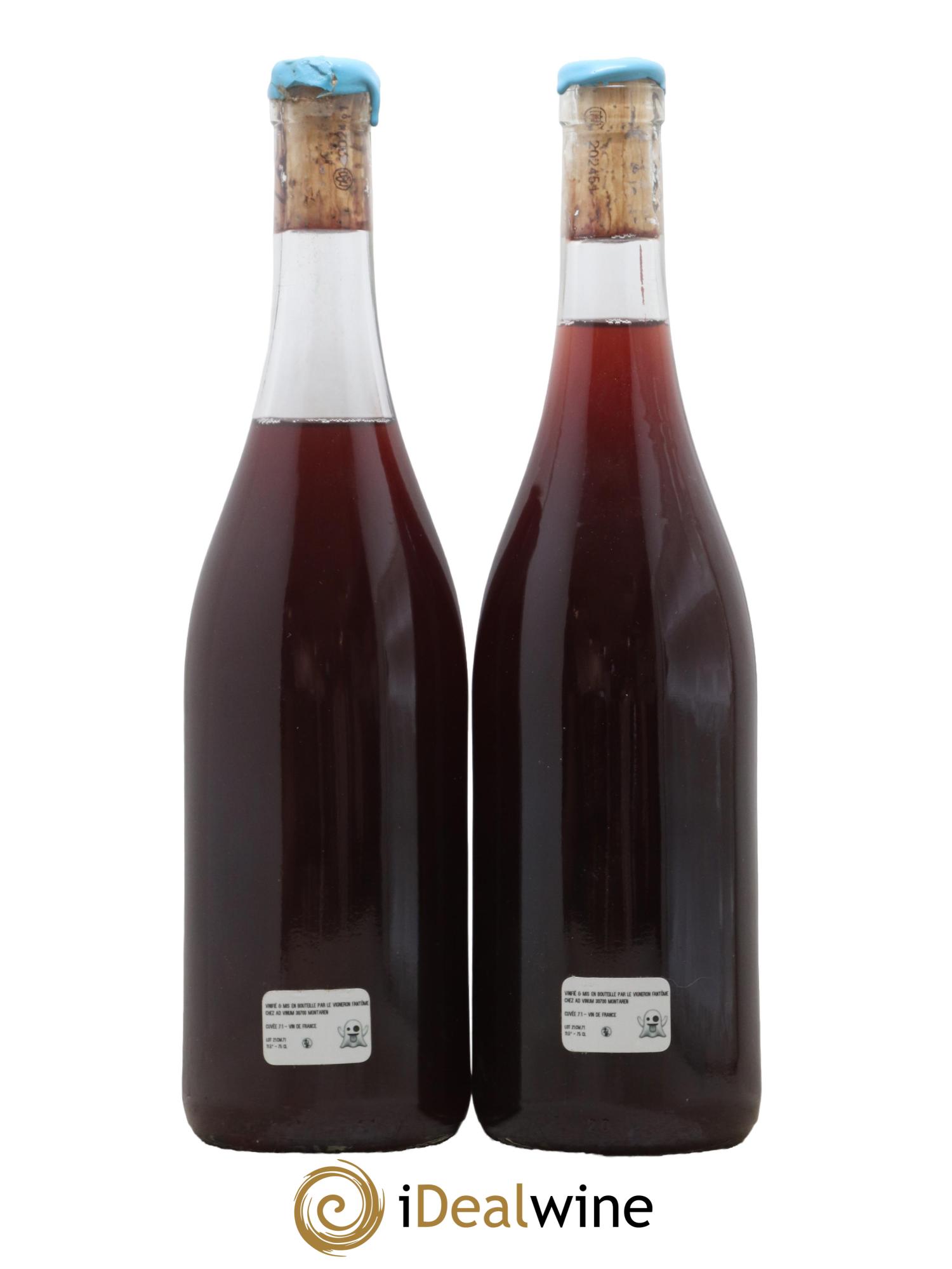 Vin de France Cuvée 7.1 Vigneron Fantôme 2021 - Lot de 2 bouteilles - 1