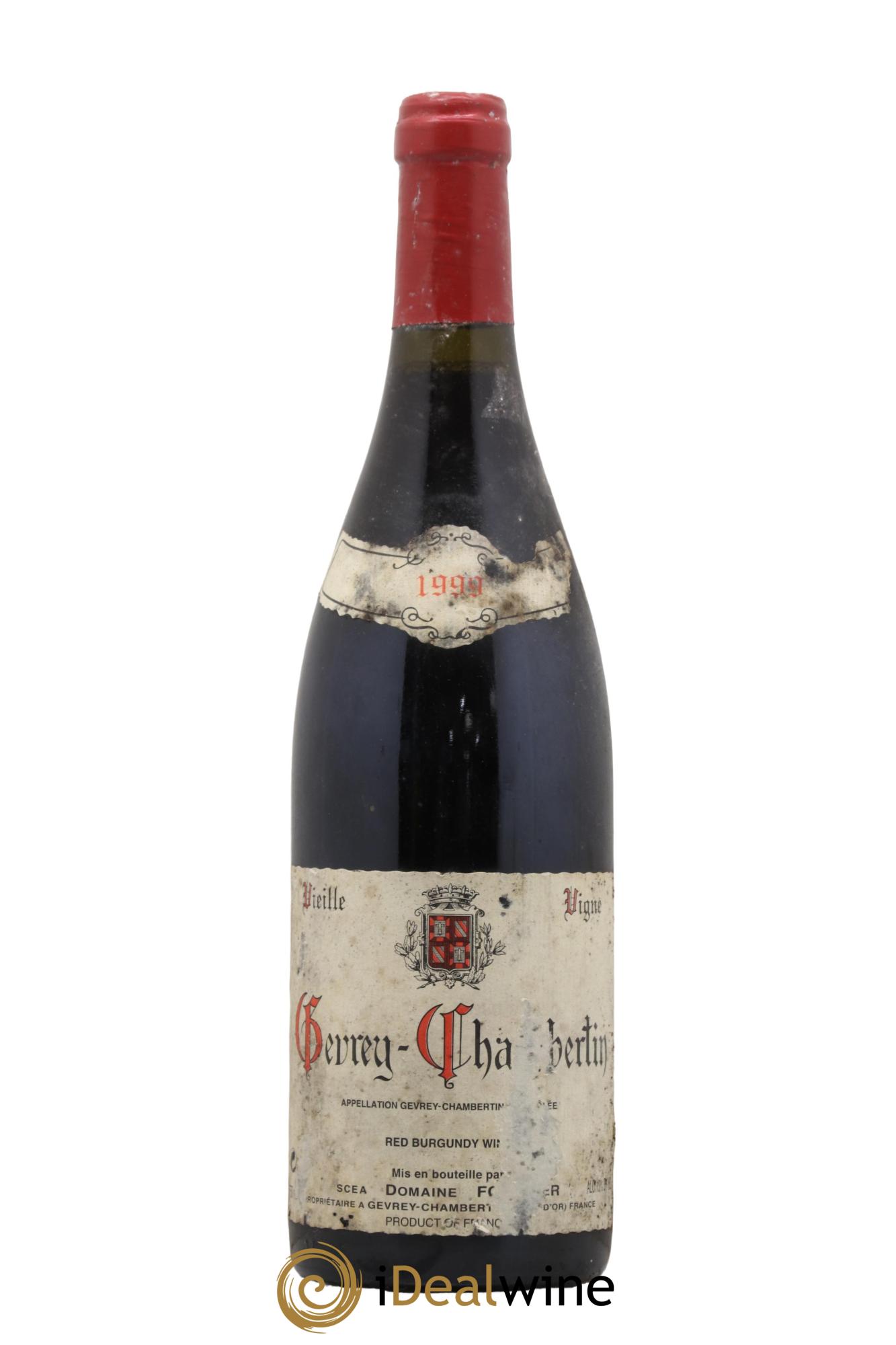 Gevrey-Chambertin Vieille Vigne Fourrier (Domaine) 1999 - Lot de 1 bouteille - 0