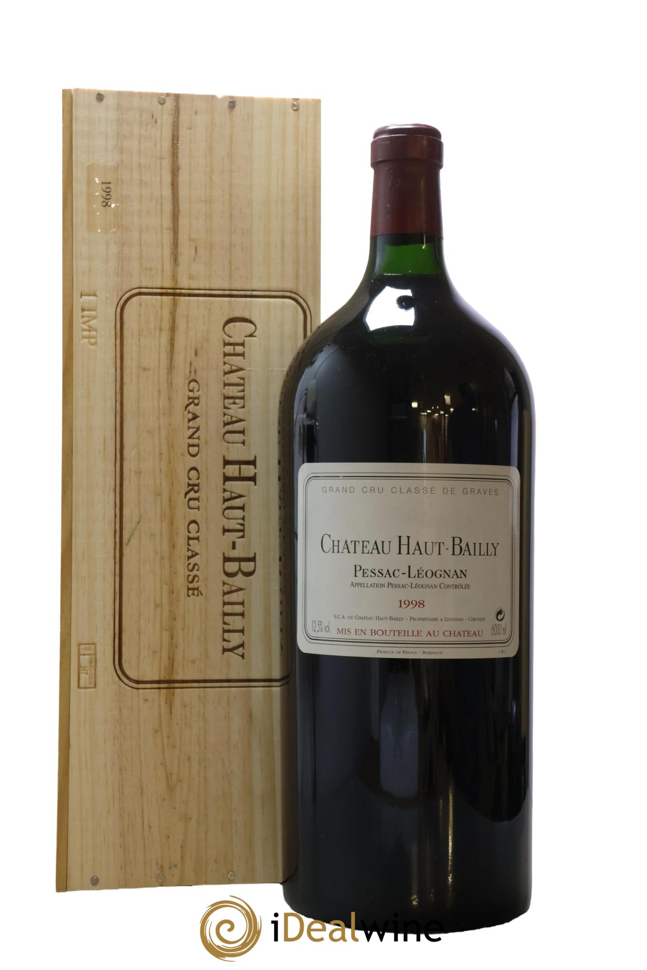 Château Haut-Bailly Cru Classé de Graves 1998 - Lot de 1 impériale - 1