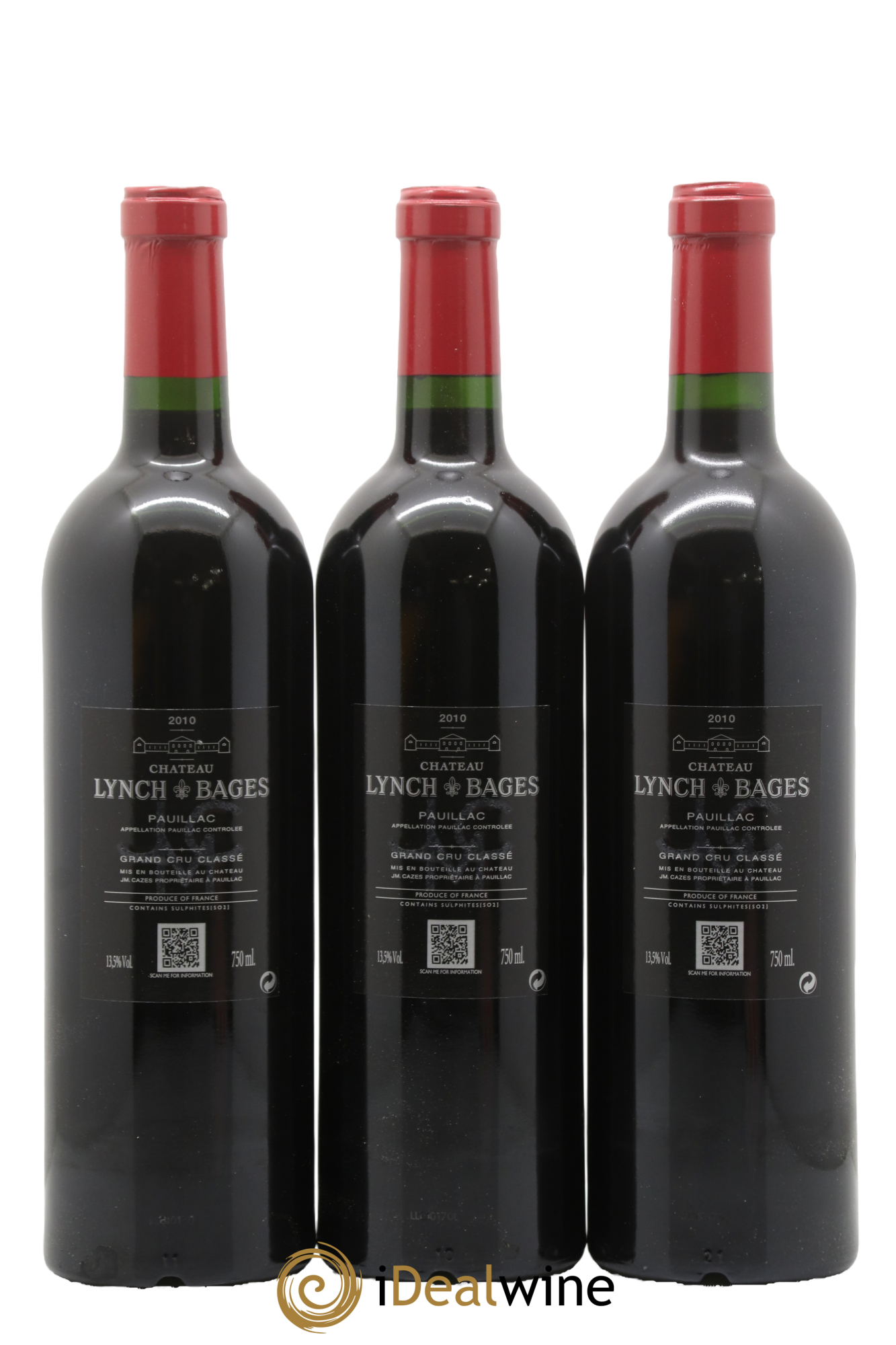 Château Lynch Bages 5ème Grand Cru Classé 2010 - Posten von 6 Flaschen - 4
