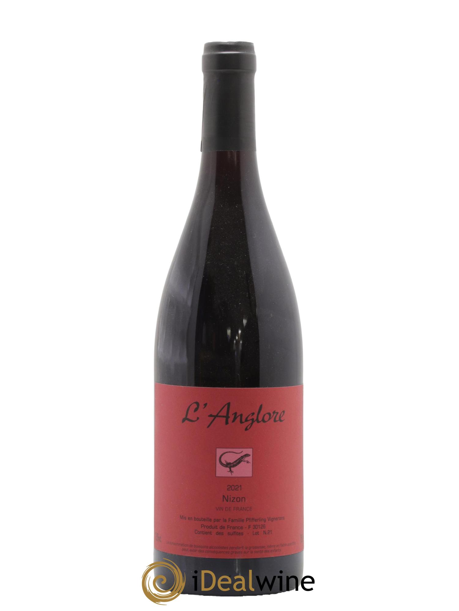 Vin de France Nizon L'Anglore 2021 - Lot of 1 bottle - 0