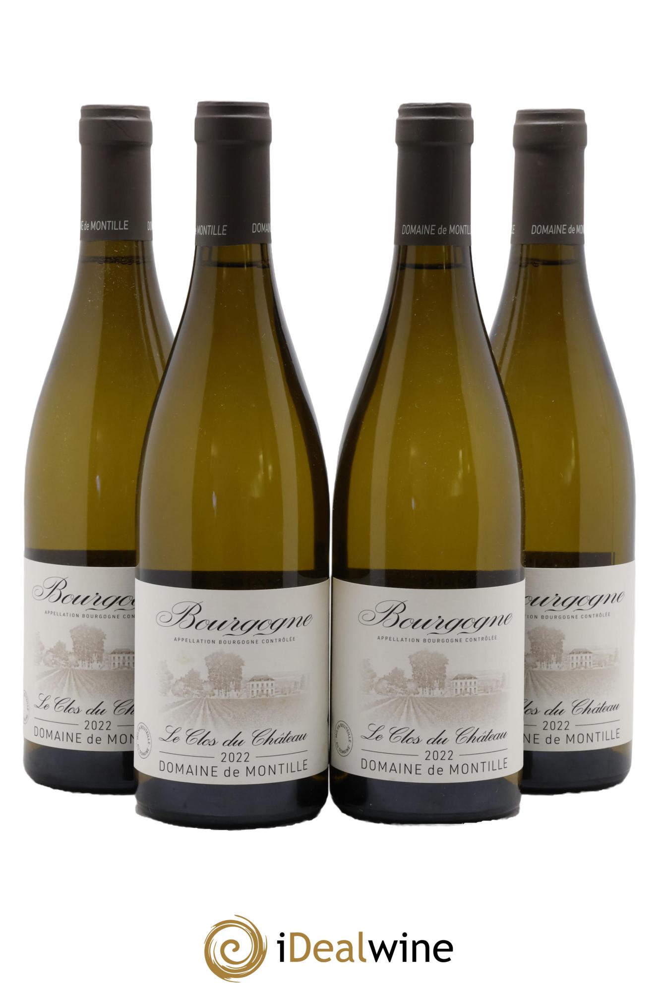 Bourgogne Clos du Château De Montille (Domaine) 2022 - Lot of 4 bottles - 0
