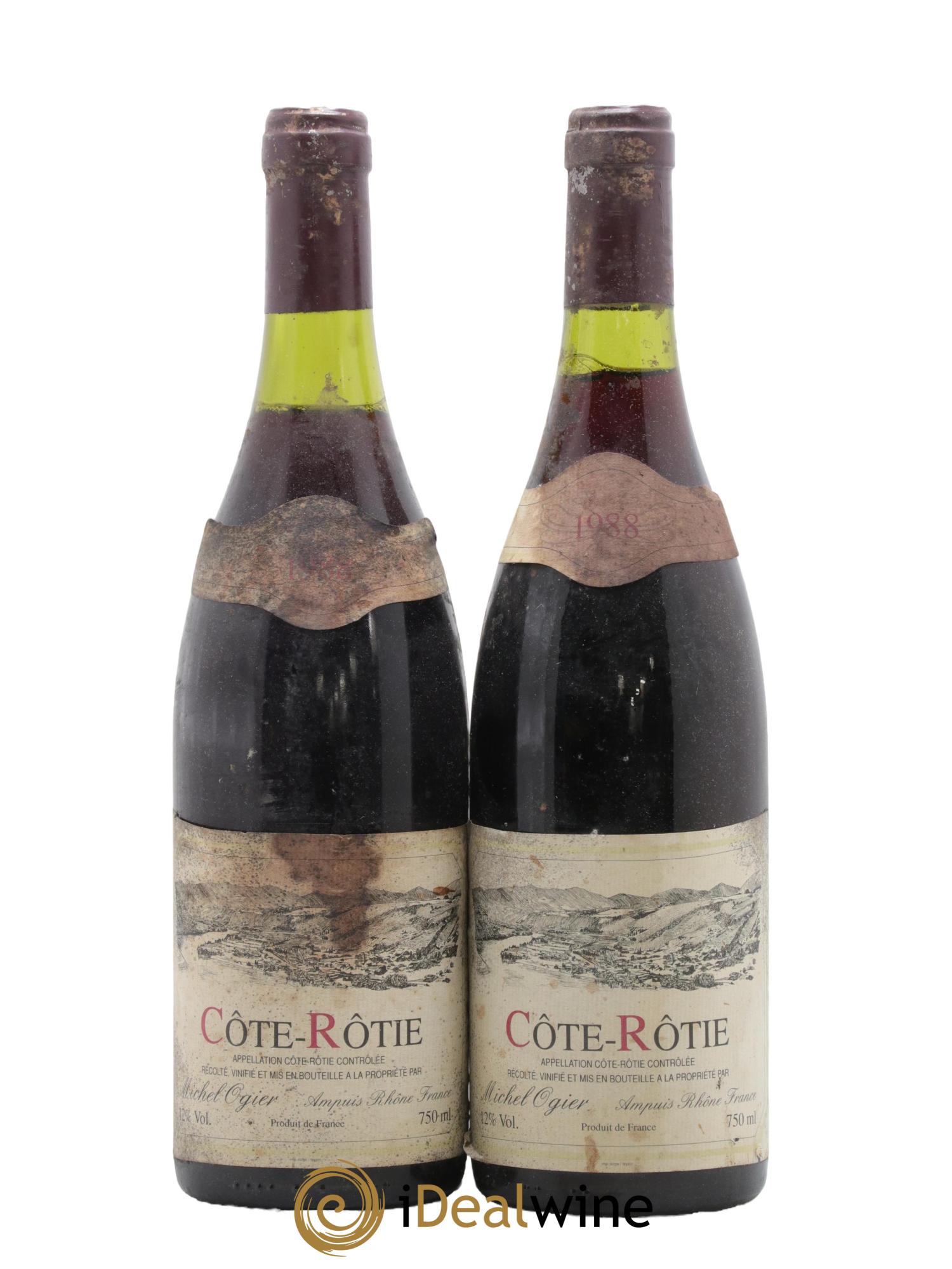 Côte-Rôtie Stéphane Ogier 1988 - Lotto di 2 bottiglie - 0