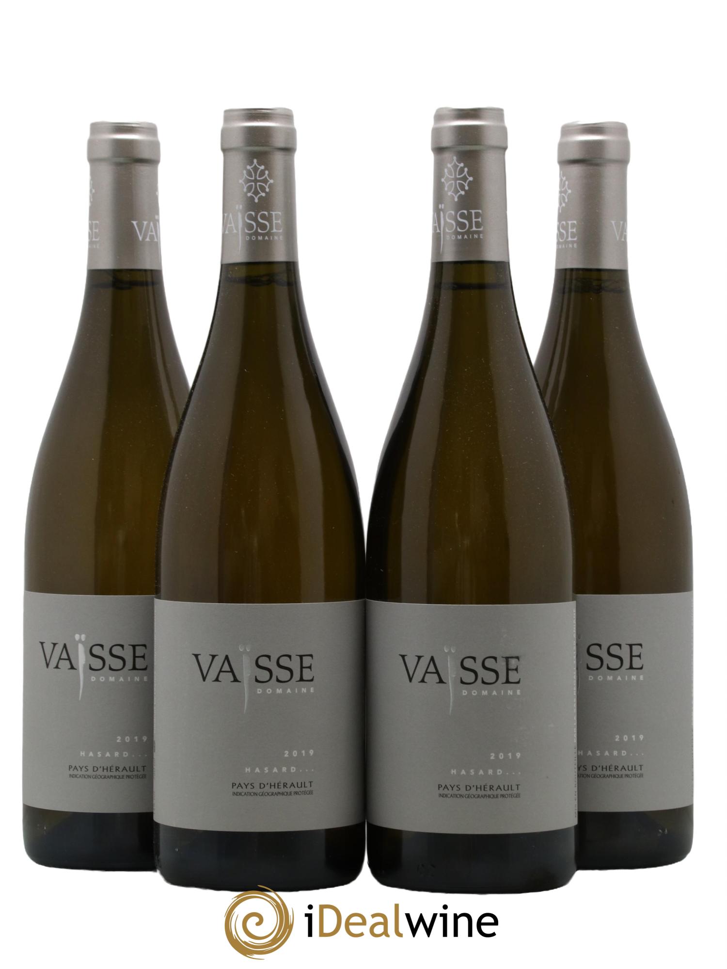 Pays d'Hérault Hasard Vaisse (Domaine) 2019 - Lot de 4 bouteilles - 0