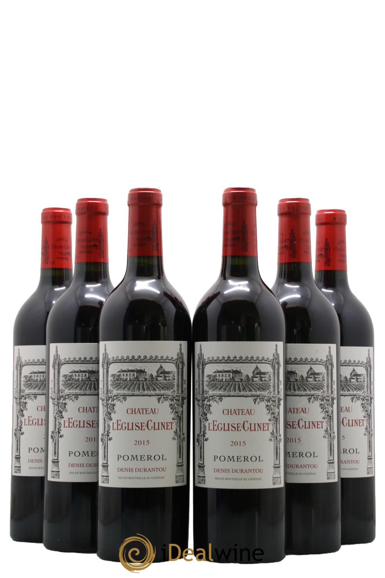 Château l' Église Clinet 2015 - Lot de 6 bouteilles - 0
