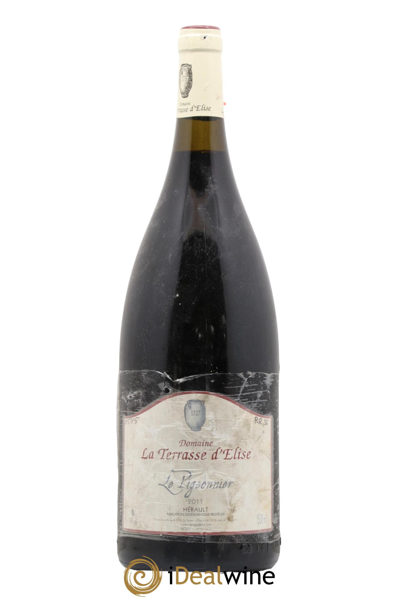 Pays d'Hérault Le Pigeonnier Terrasse d'Elise (Domaine de la) 2011 - Lot de 1 magnum - 0