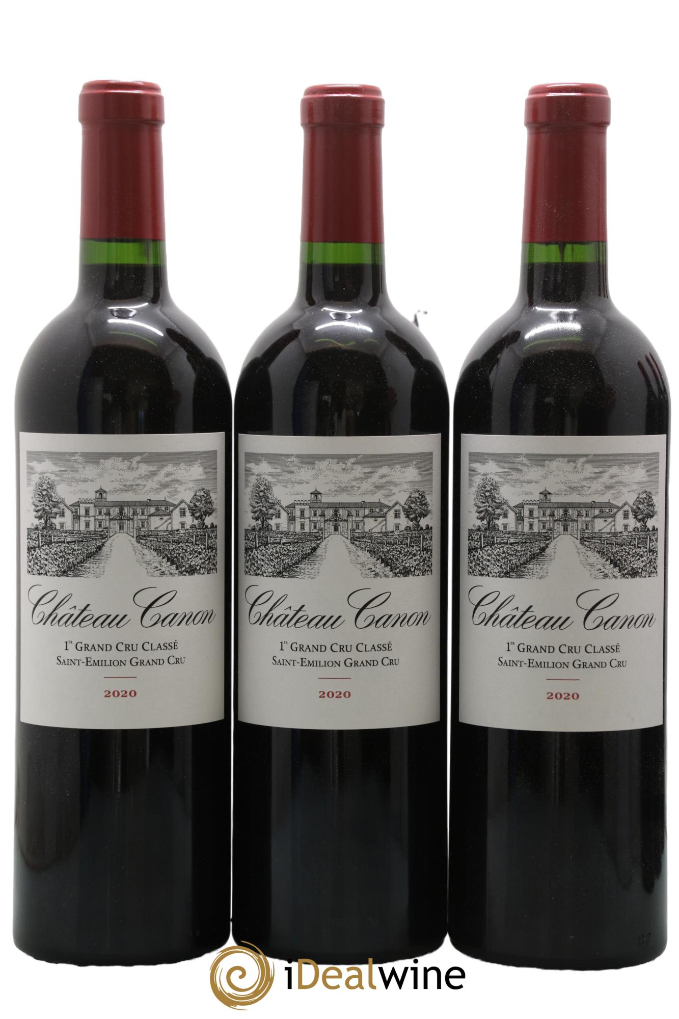 Château Canon 1er Grand Cru Classé B 2020 - Lot of 6 bottles - 3