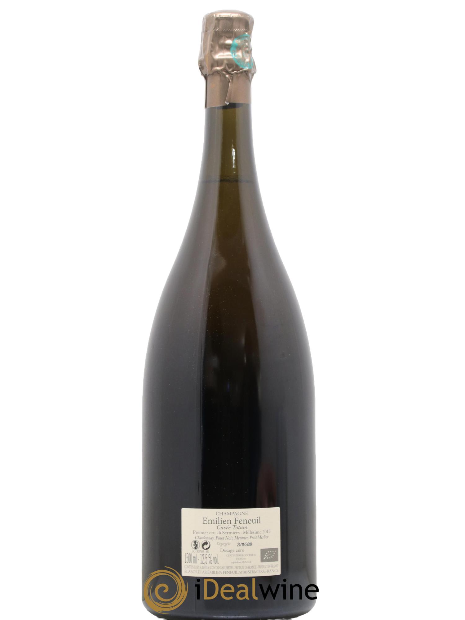 Cuvée Totum Emilien Feneuil 2015 - Lot de 1 magnum - 1