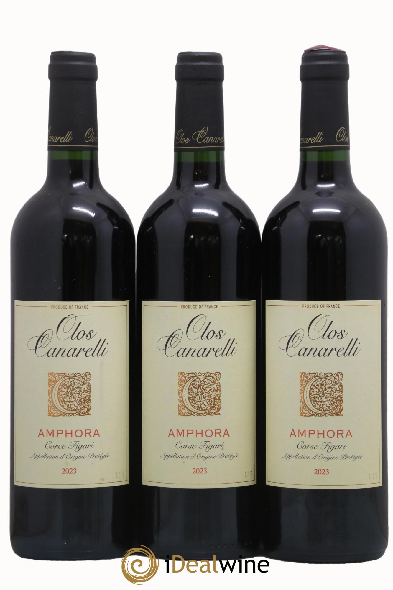 Figari Amphora Clos Canarelli 2023 - Lotto di 3 bottiglie - 0