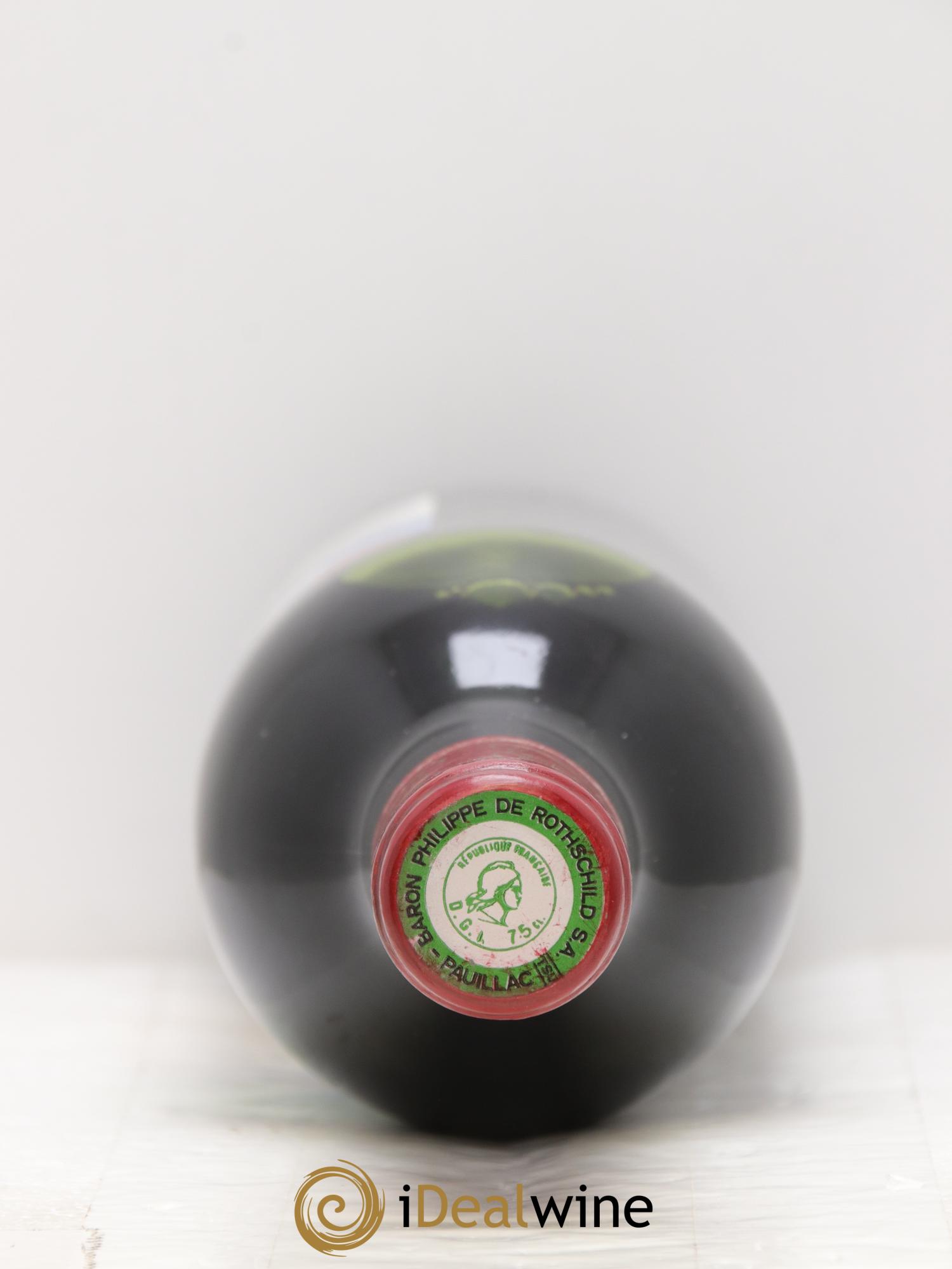 Château Mouton Rothschild 1er Grand Cru Classé 1982 - Posten von 1 Flasche - 1