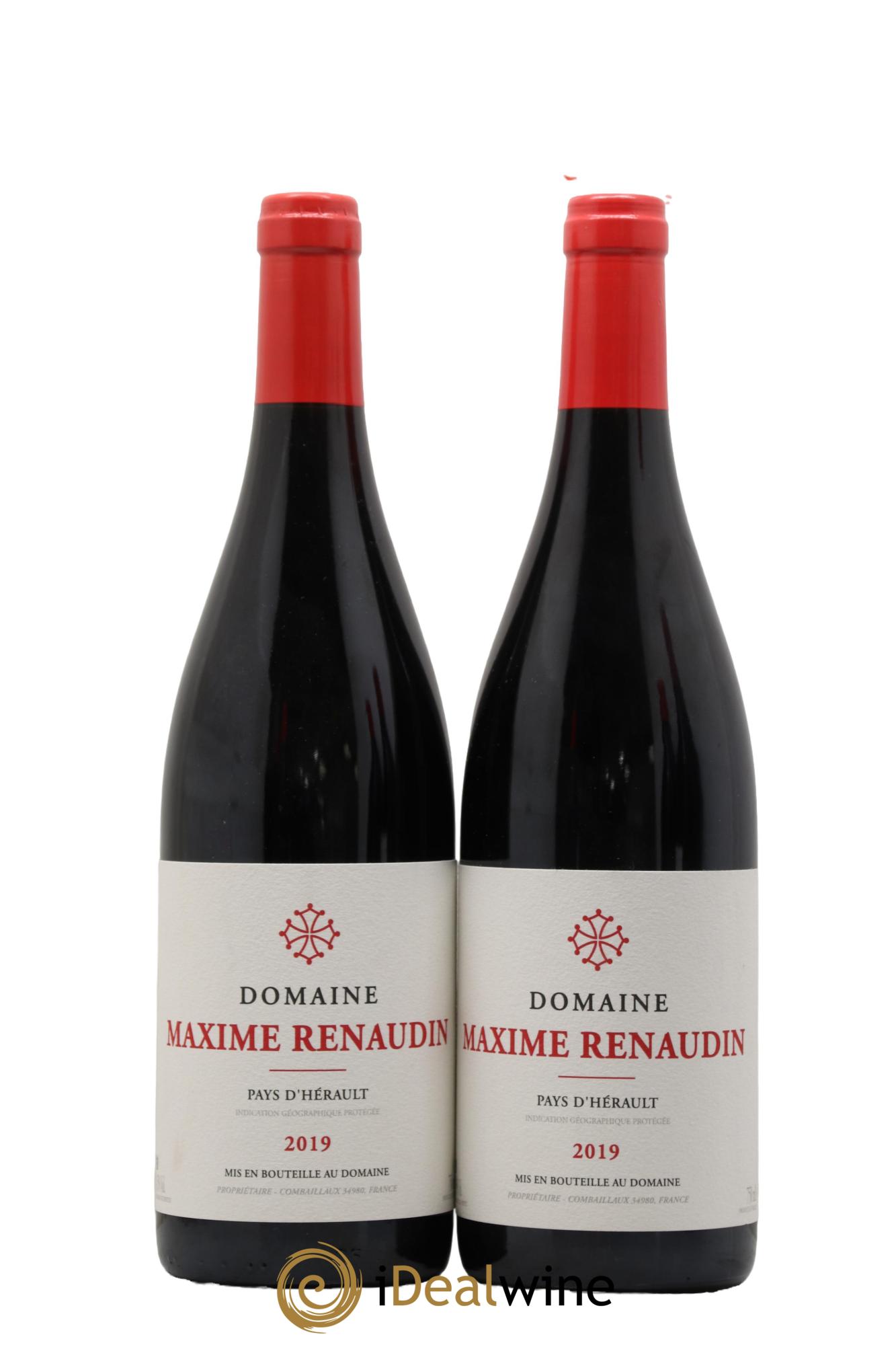 IGP Pays d'Hérault Maxime Renaudin 2019 - Lotto di 2 bottiglie - 0