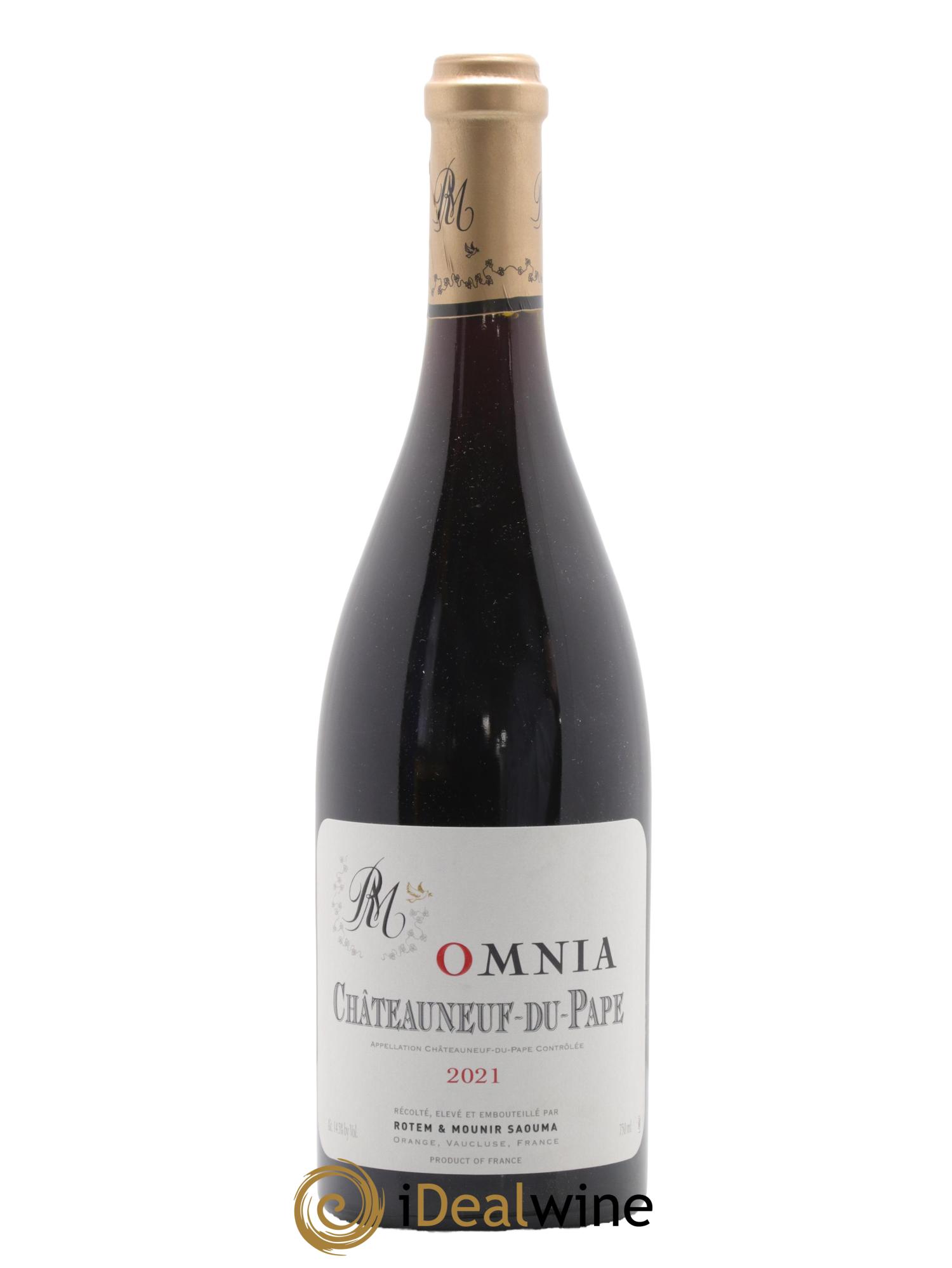 Châteauneuf-du-Pape Omnia Rotem et Mounir Saouma 2021 - Lot de 1 bouteille - 0