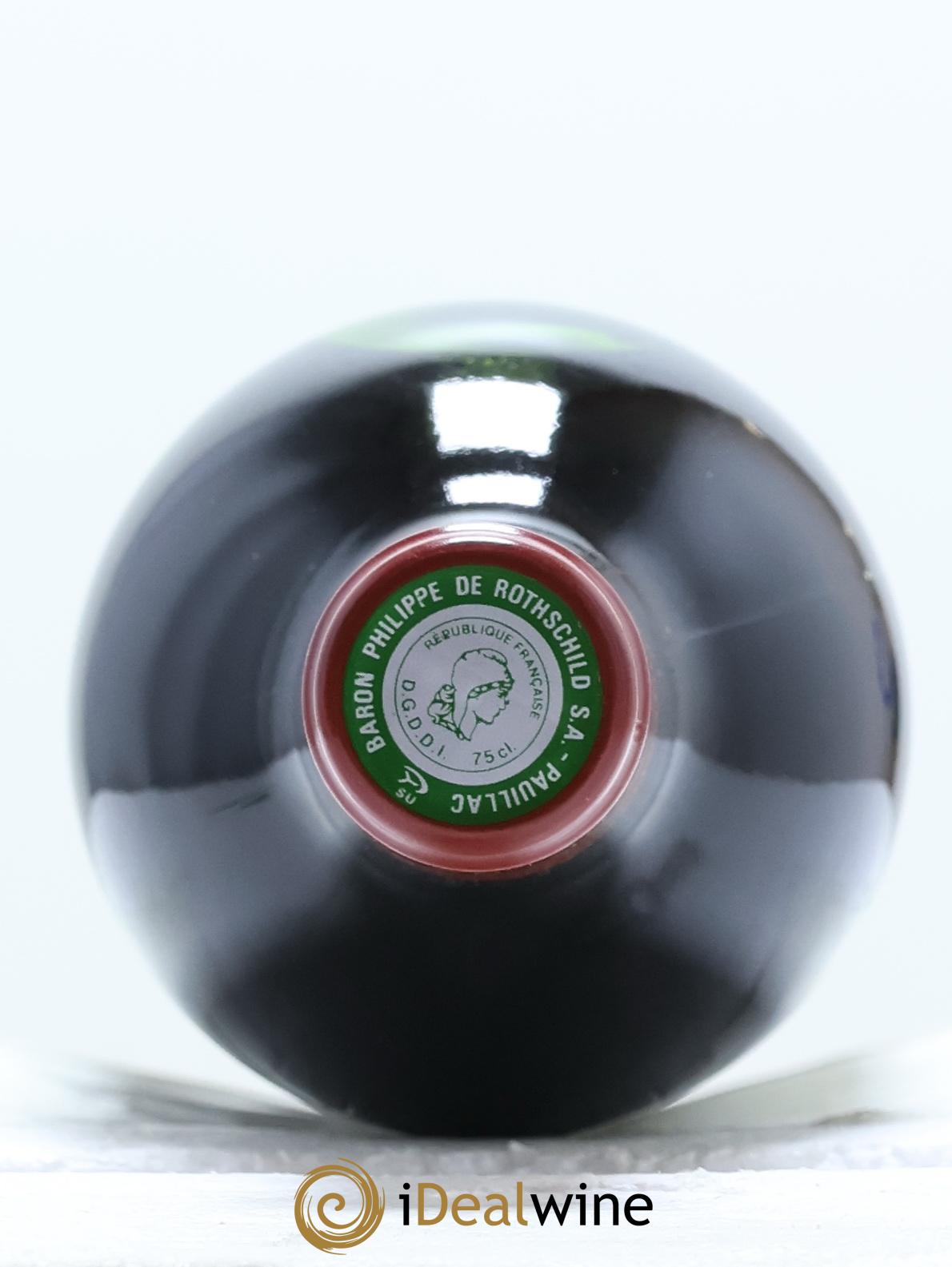 Château Mouton Rothschild 1er Grand Cru Classé 1995 - Lot de 3 bouteilles - 2