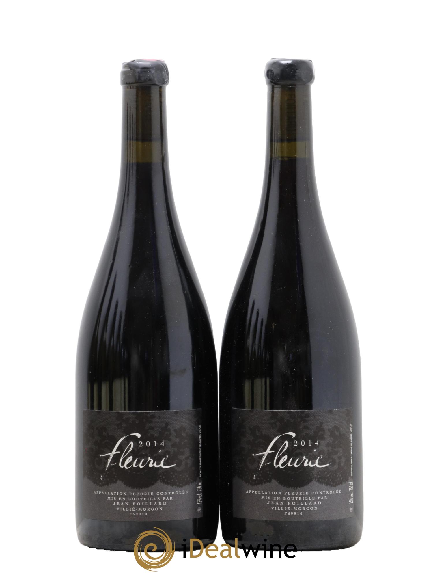 Fleurie Jean Foillard 2014 - Lot de 2 bouteilles - 0