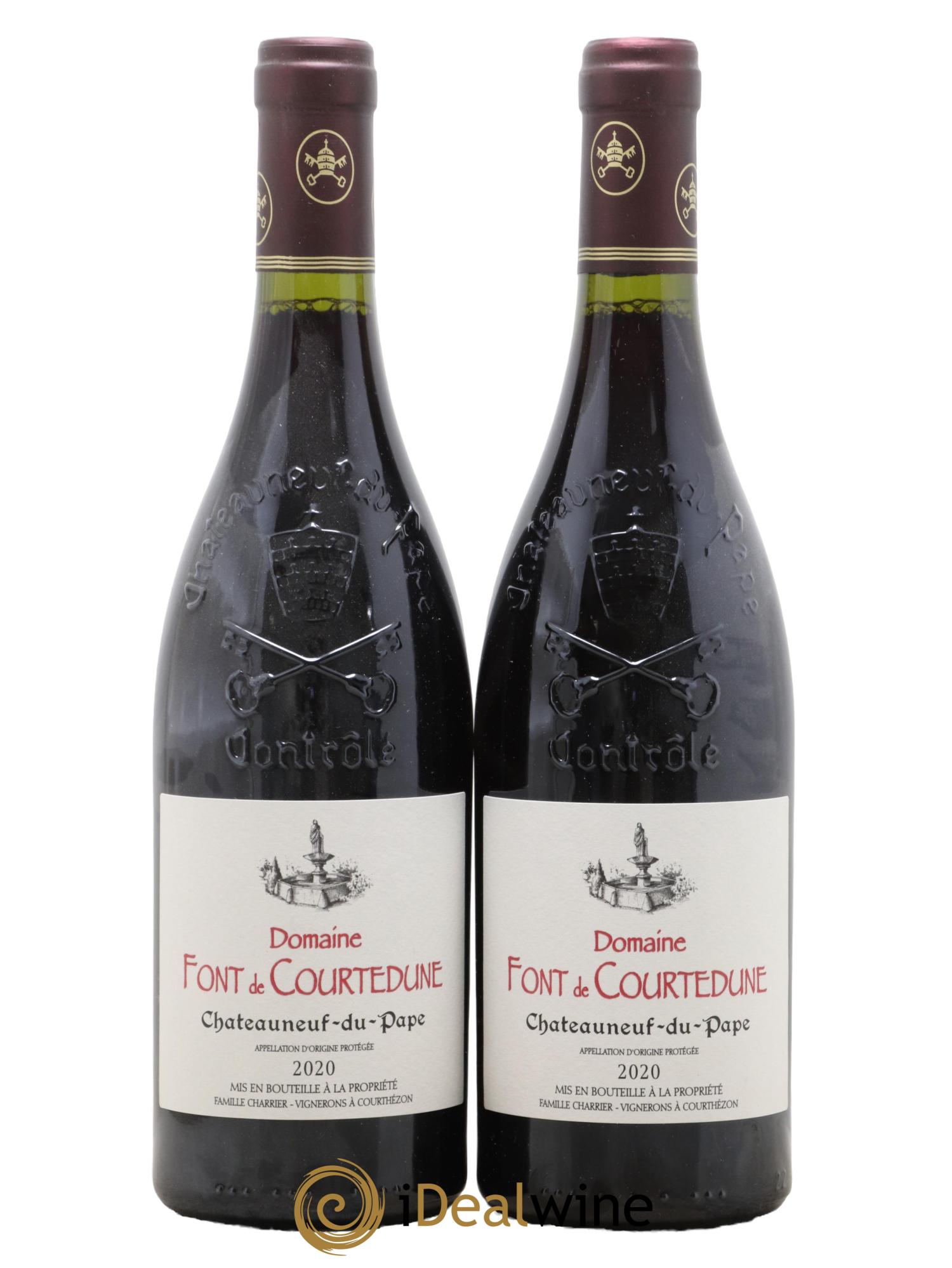 Châteauneuf-du-Pape Courtedune 2020 - Lot de 2 bouteilles - 0