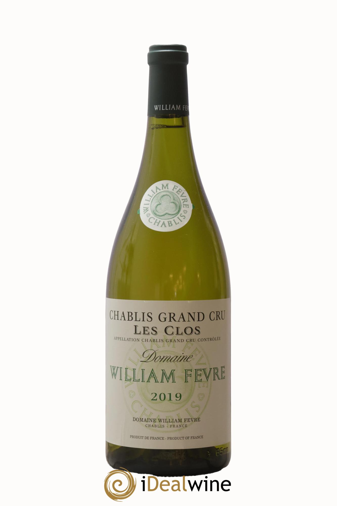 Chablis Grand Cru Les Clos William Fèvre 2019 - Lot de 1 magnum - 1