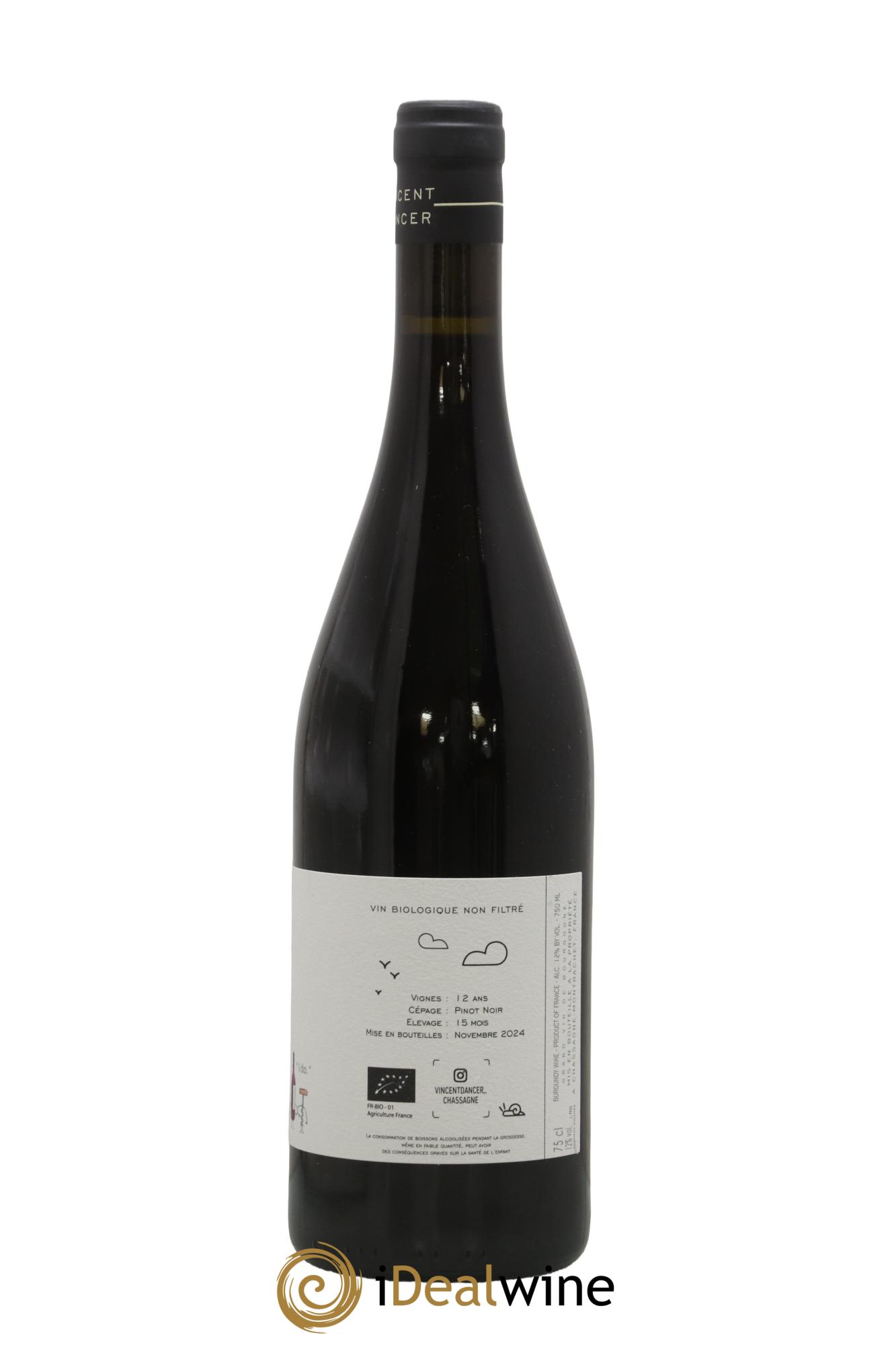 Pommard Les Perrières Vincent Dancer 2023 - Lot de 1 bouteille - 1