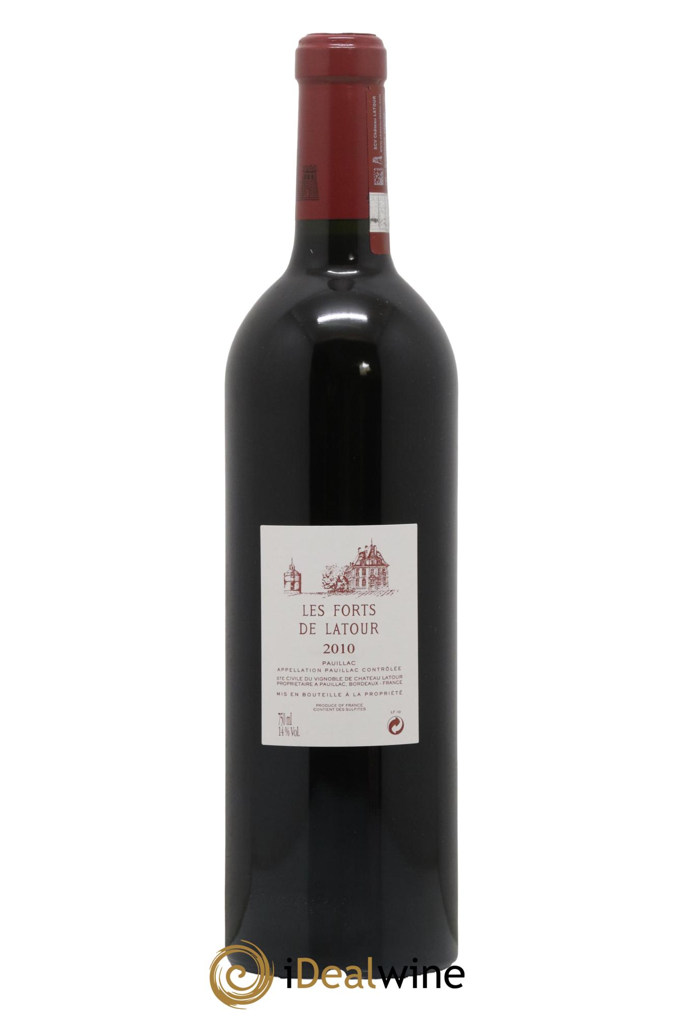 Les Forts de Latour Second Vin 2010 - Lot de 1 bouteille - 1