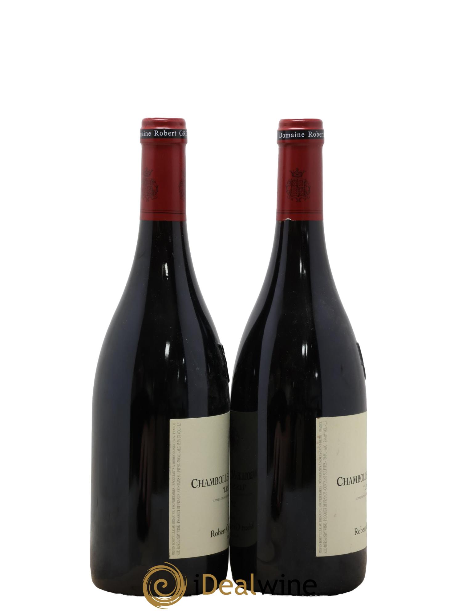 Chambolle-Musigny 1er Cru Les Sentiers Robert Groffier Père & Fils (Domaine) 2018 - Lot of 2 bottles - 1