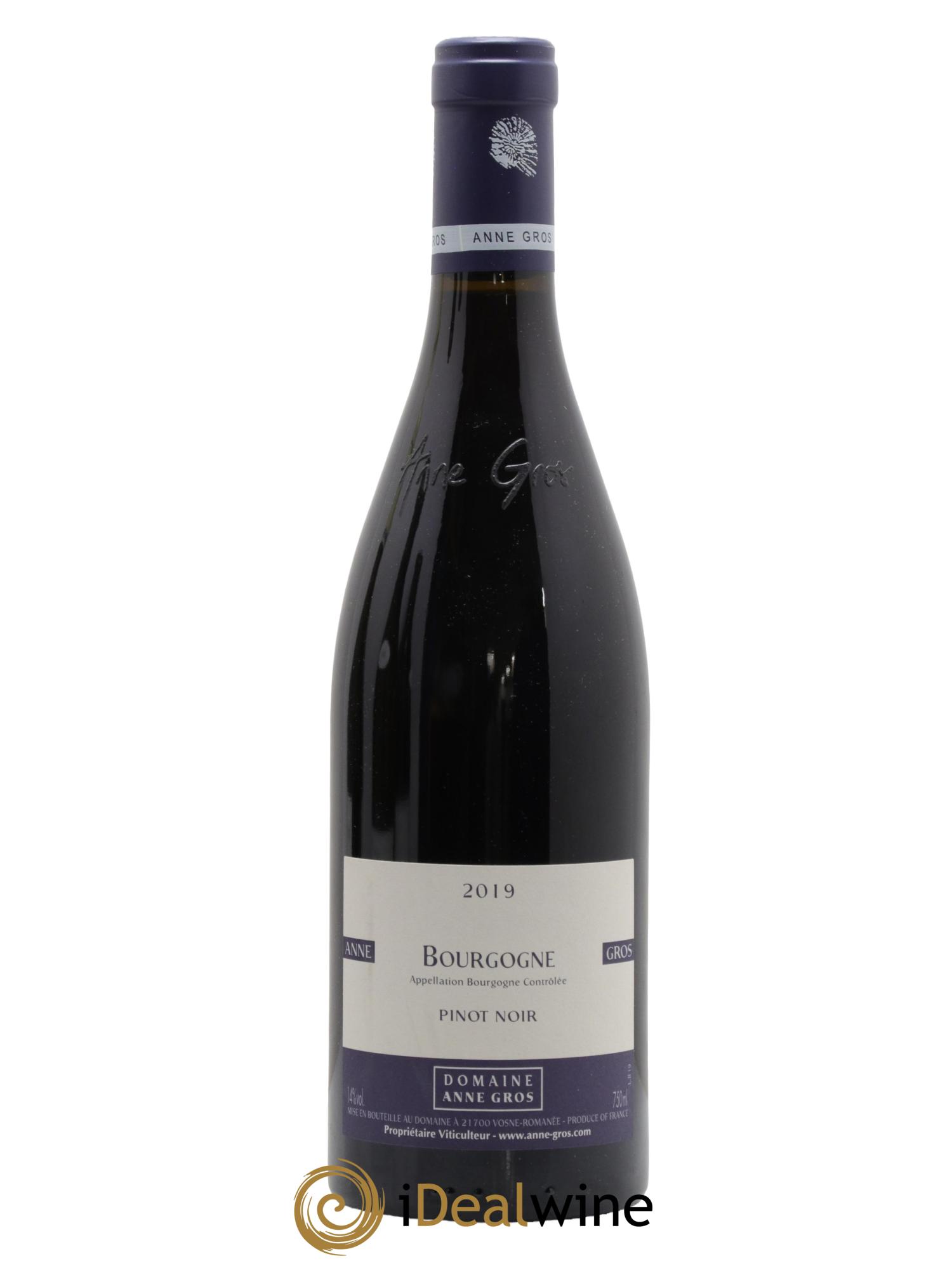 Bourgogne Pinot Noir Anne Gros 2019 - Lot de 1 bouteille - 0