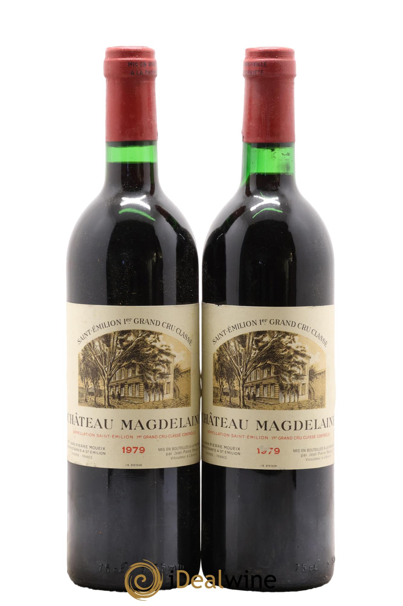 Château Magdelaine 1979 - Lotto di 2 bottiglie - 0