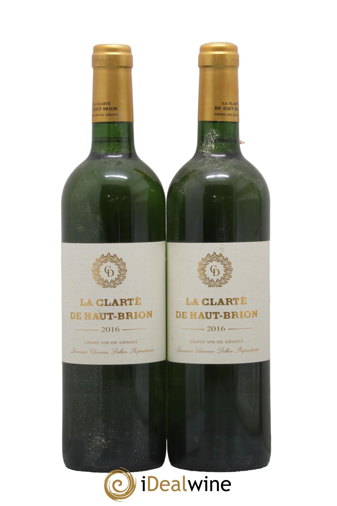 La Clarté de Haut Brion Second Vin 2016 - Lot de 2 bouteilles - 0