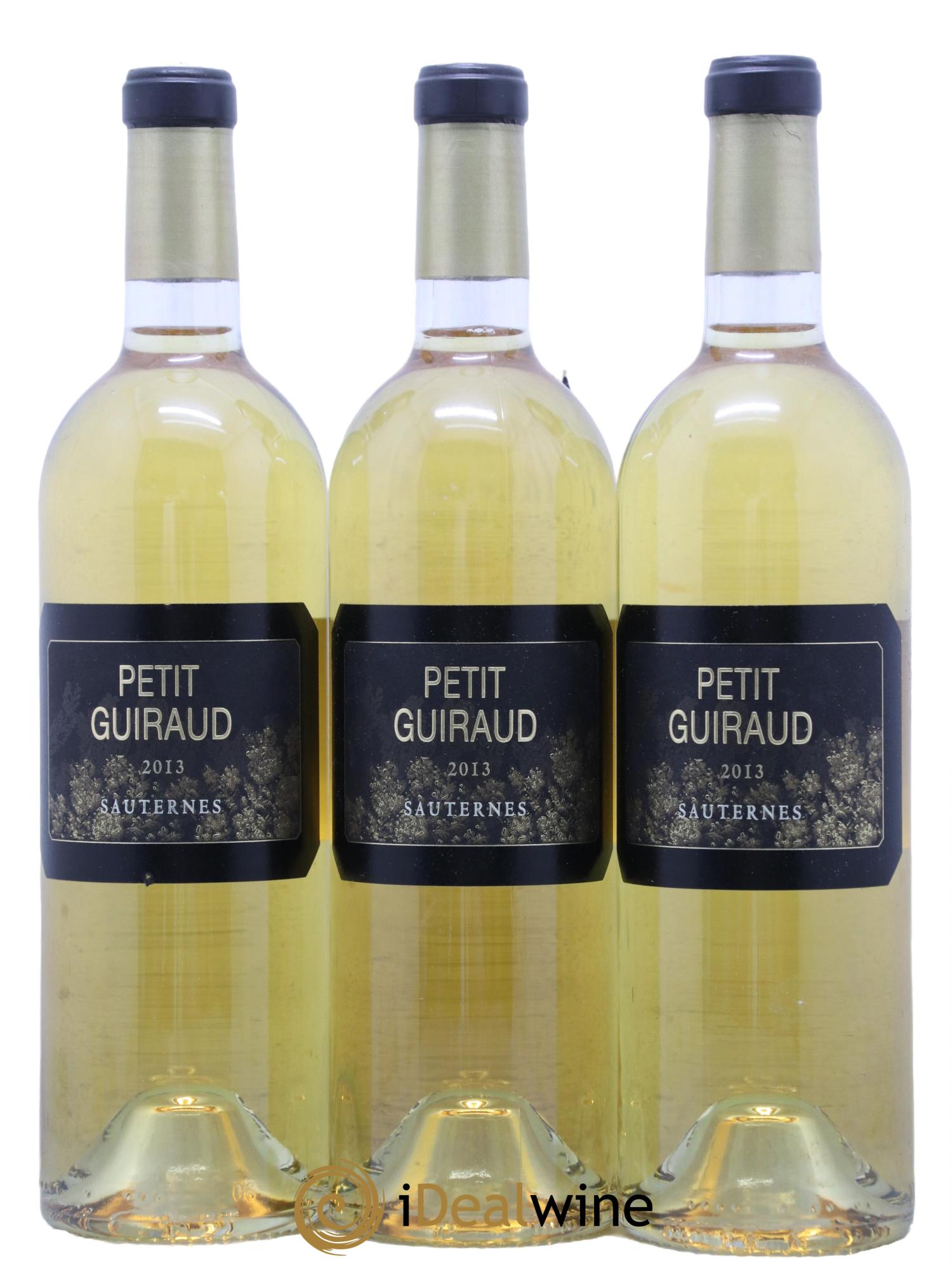 Sauternes Chateau Petit Guiraud 2013 - Lotto di 3 bottiglie - 0