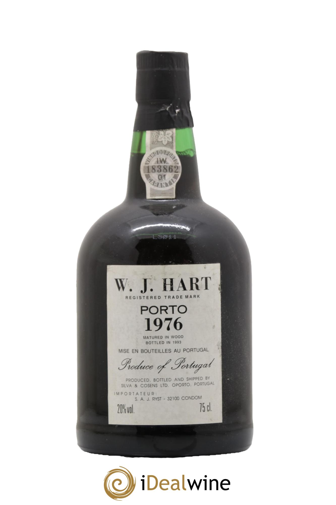 Porto Colheita Hart 1976 - Lot de 1 bouteille - 0