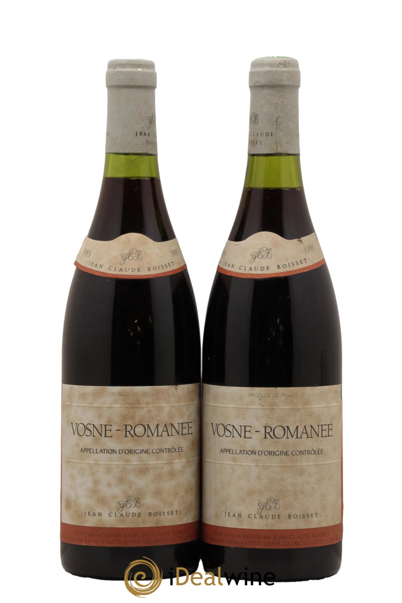 Vosne-Romanée Jean-Claude Boisset 1985 - Lot de 2 bouteilles - 0