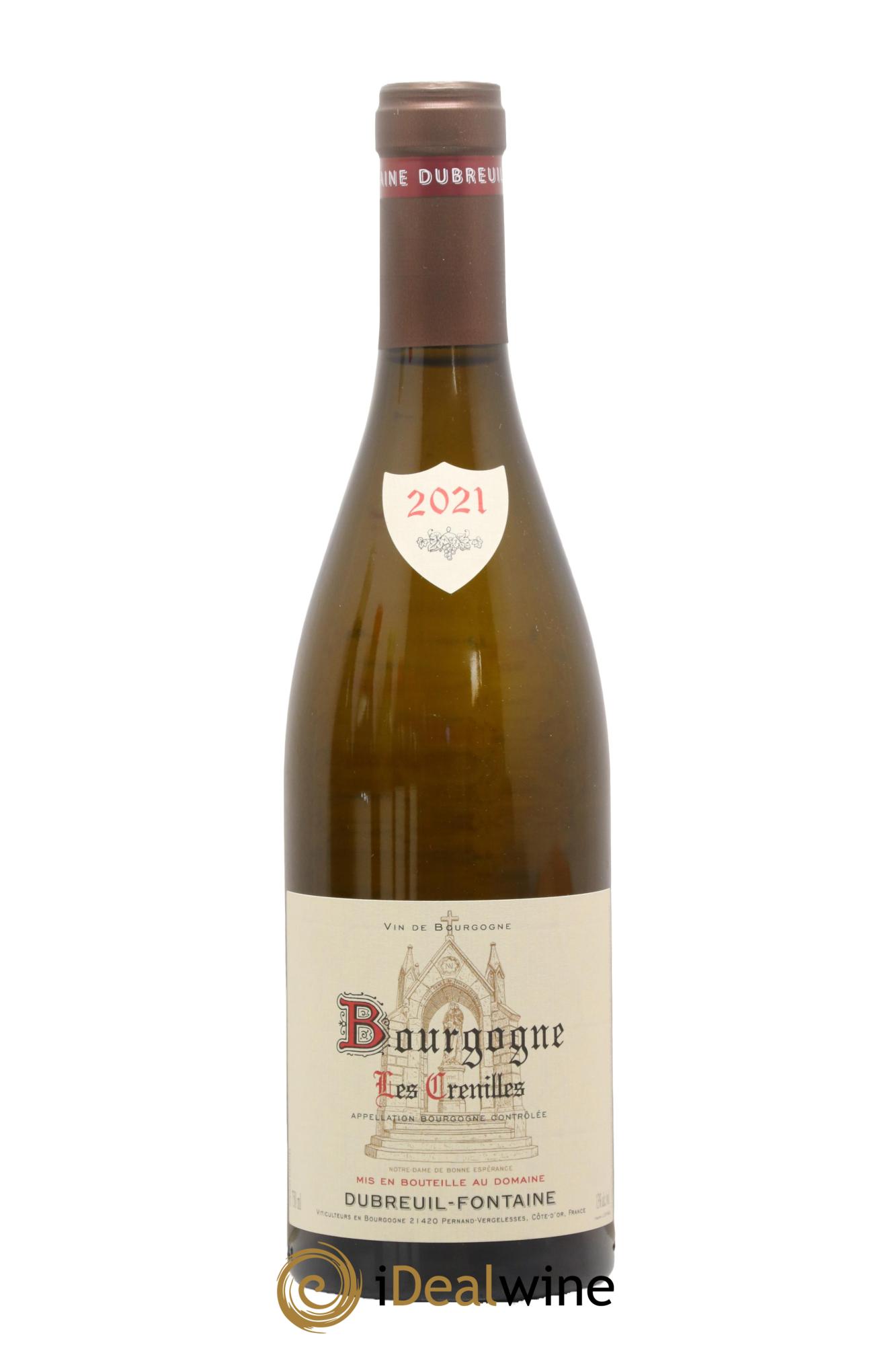 Bourgogne Les Crenilles Dubreuil-Fontaine (Domaine) 2021 - Lot de 1 bouteille - 0