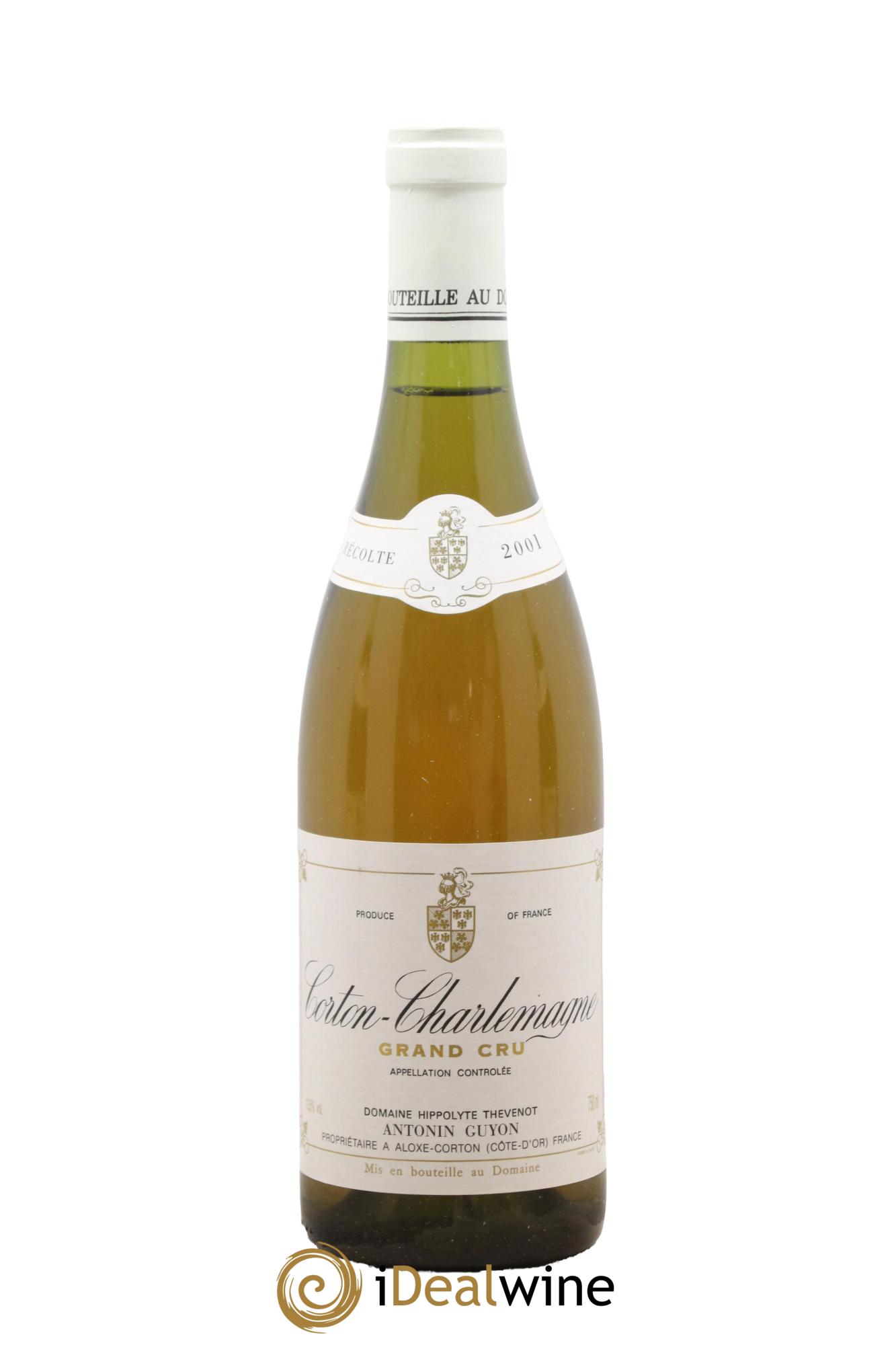 Corton-Charlemagne Antonin Guyon 2001 - Lot de 1 bouteille - 0
