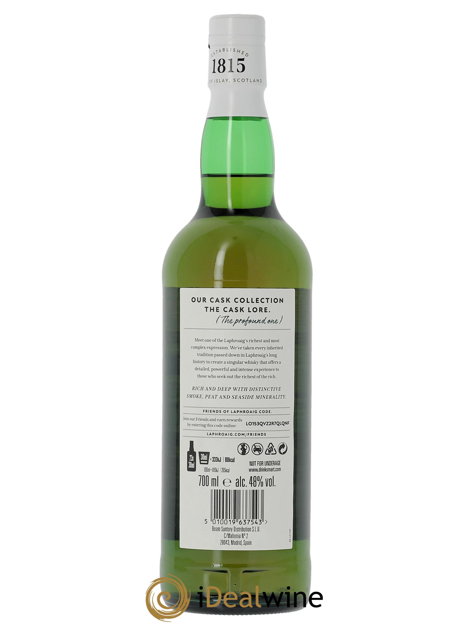 Whisky Laphroaig Of. Lore  - Lot de 1 bouteille - 2
