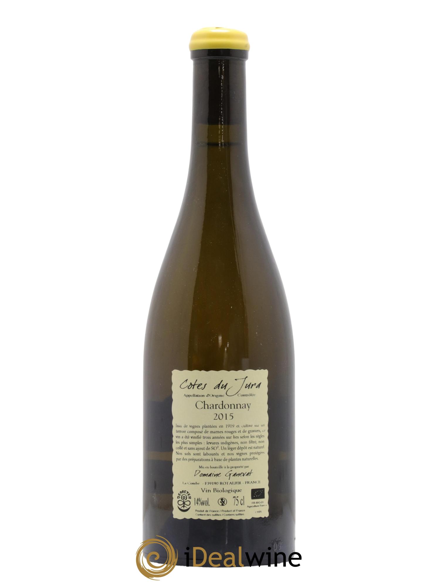 Côtes du Jura Les Grands Teppes Vieilles Vignes Jean-François Ganevat (Domaine) 2015 - Lot de 1 bouteille - 1