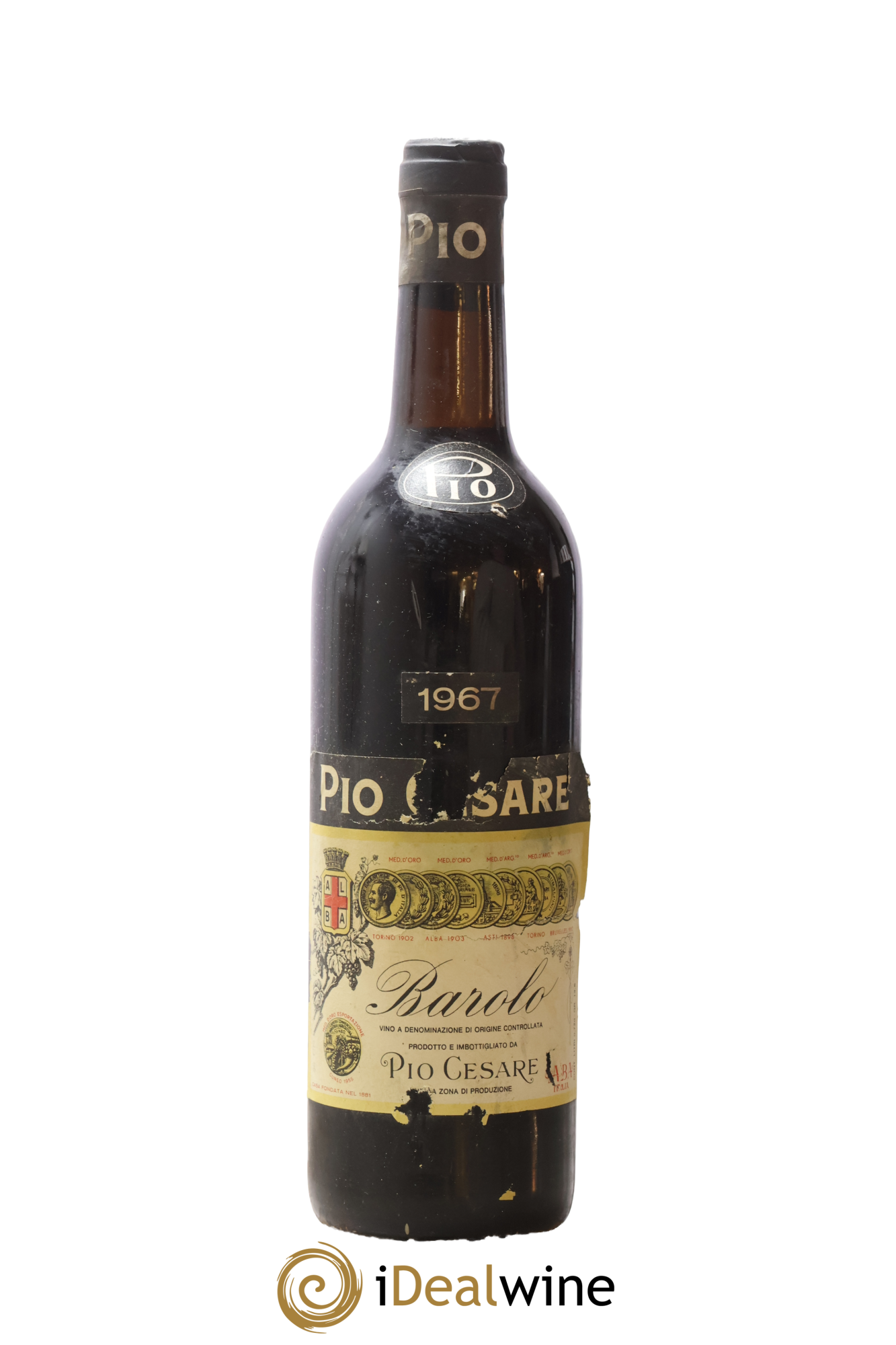 Barolo DOCG Pio Cesare 1967 - Lot de 1 bouteille - 0