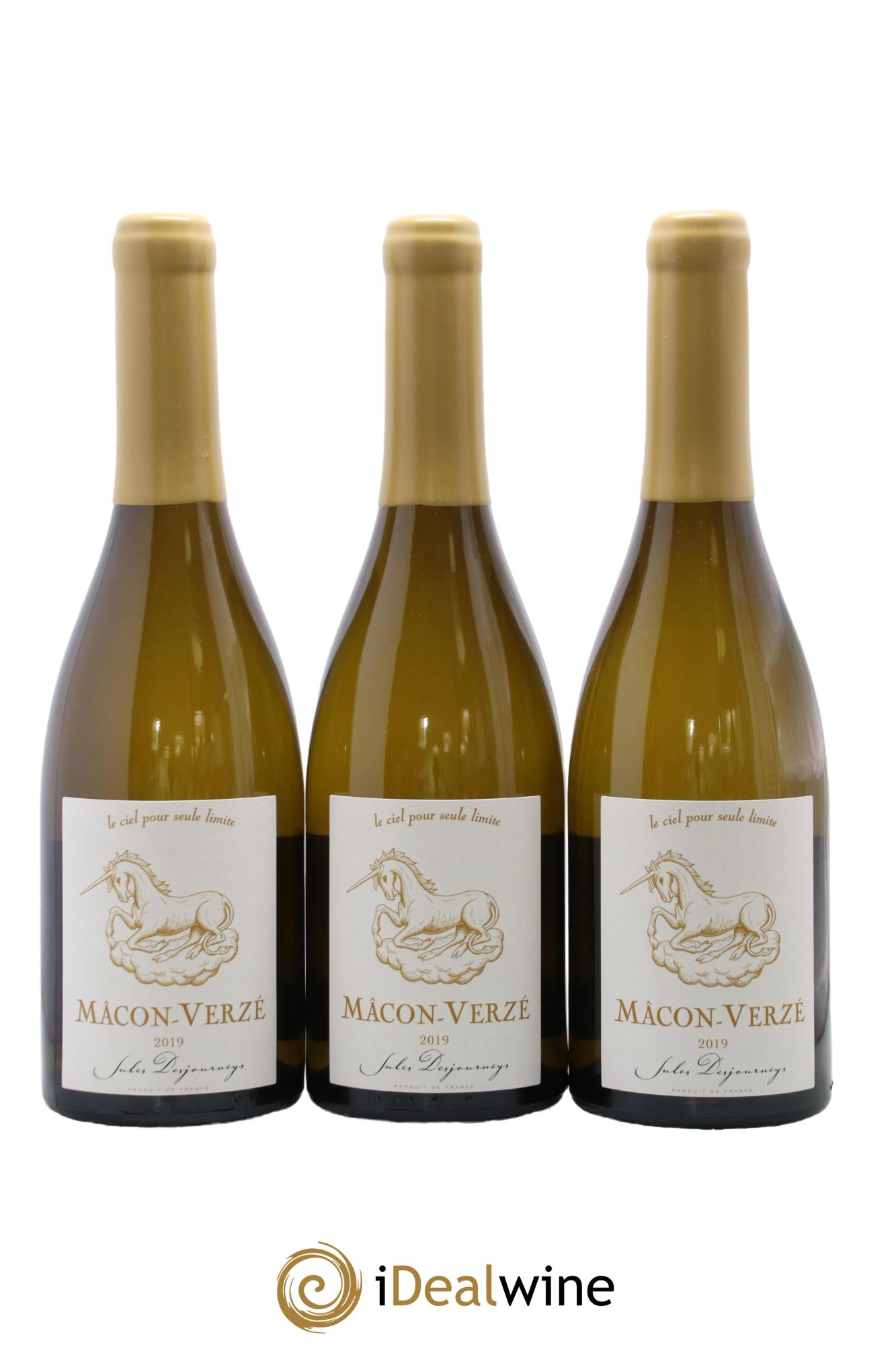 Mâcon-Verzé Jules Desjourneys 2019 - Lot de 3 bouteilles - 0