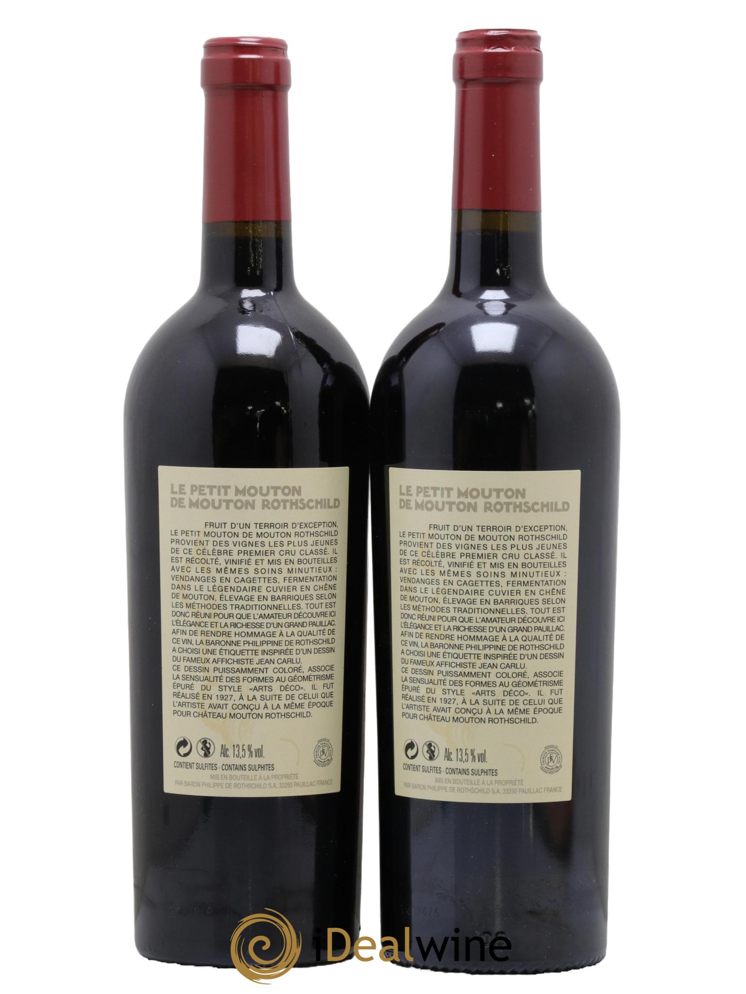 Petit Mouton Second Vin 2015 - Lot of 2 bottles - 1