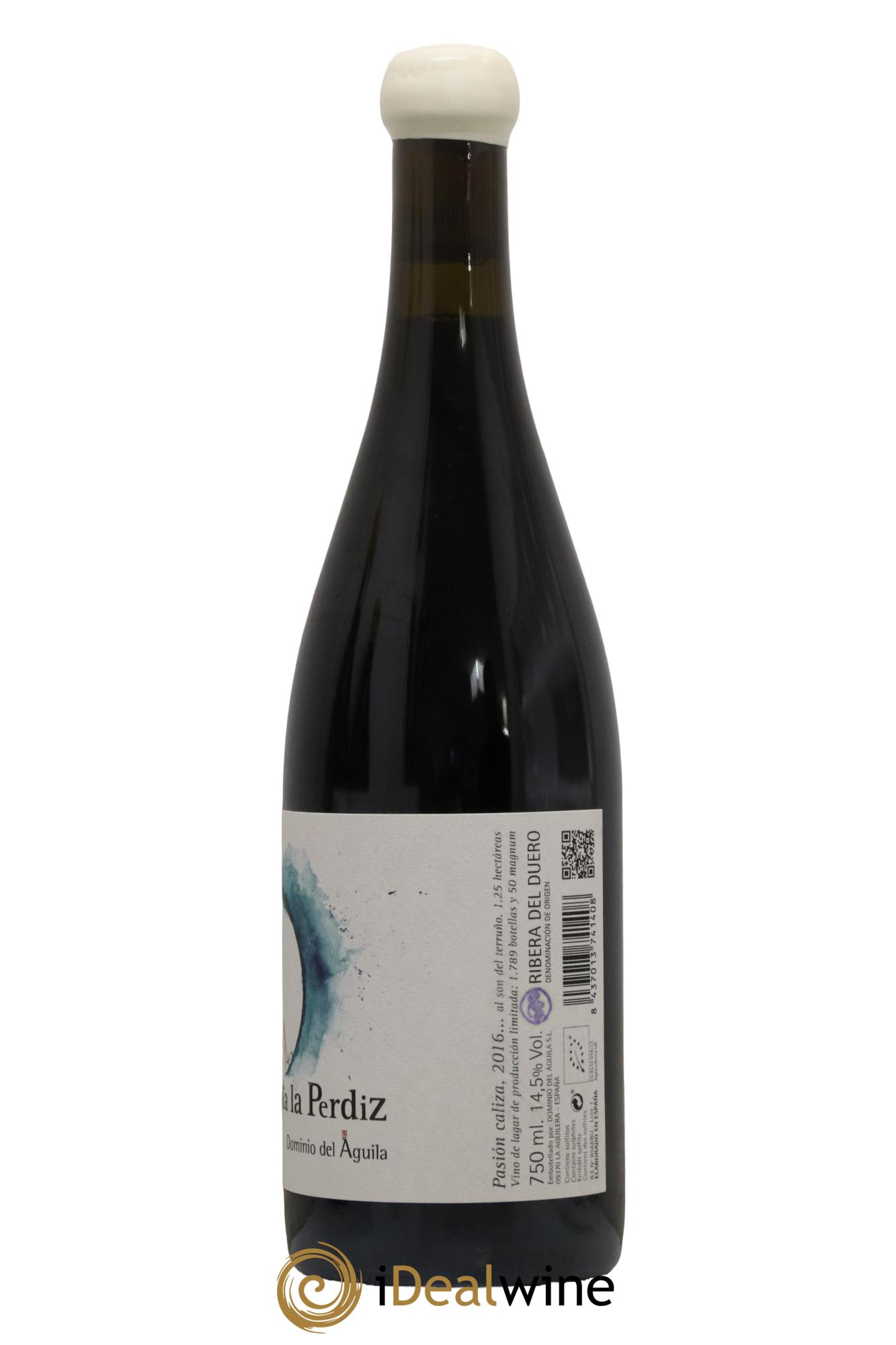 Ribera del Duero DO Canta la Perdiz Dominio del Aguila 2016 - Lot de 1 bouteille - 1