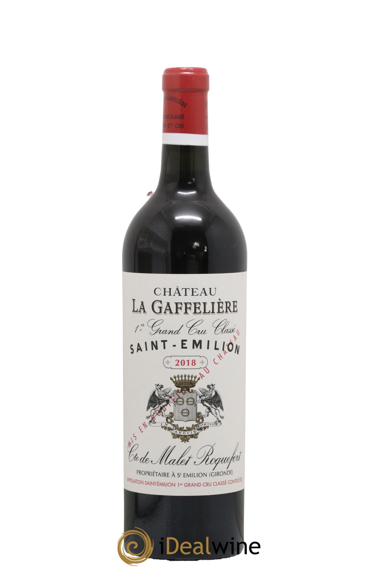 Château la Gaffelière 1er Grand Cru Classé B 2018 - Lot de 1 bouteille - 0