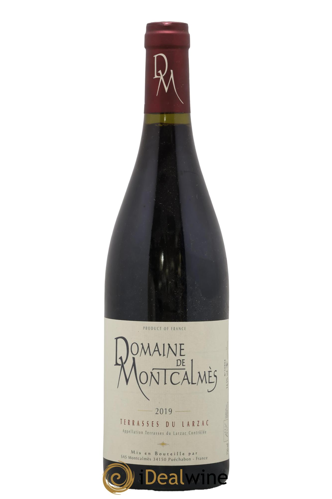 Terrasses du Larzac (anciennement Coteaux du Languedoc) Domaine de Montcalmès Frédéric Pourtalié 2019 - Lot de 1 bouteille - 0