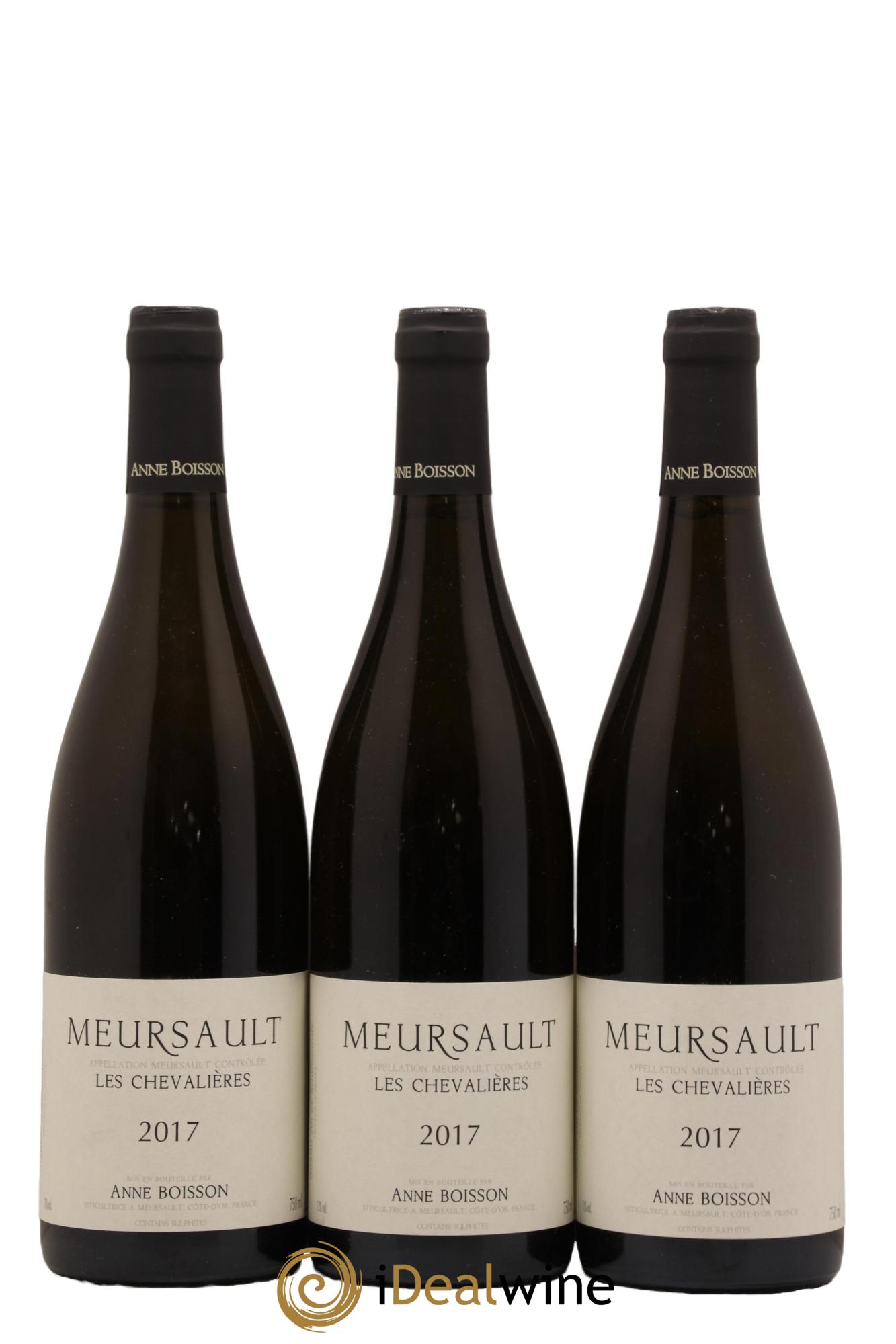 Meursault Les Chevalières Anne Boisson Chevaliere Domaine Pierre Boisson 2017 - Lot de 3 bouteilles - 0