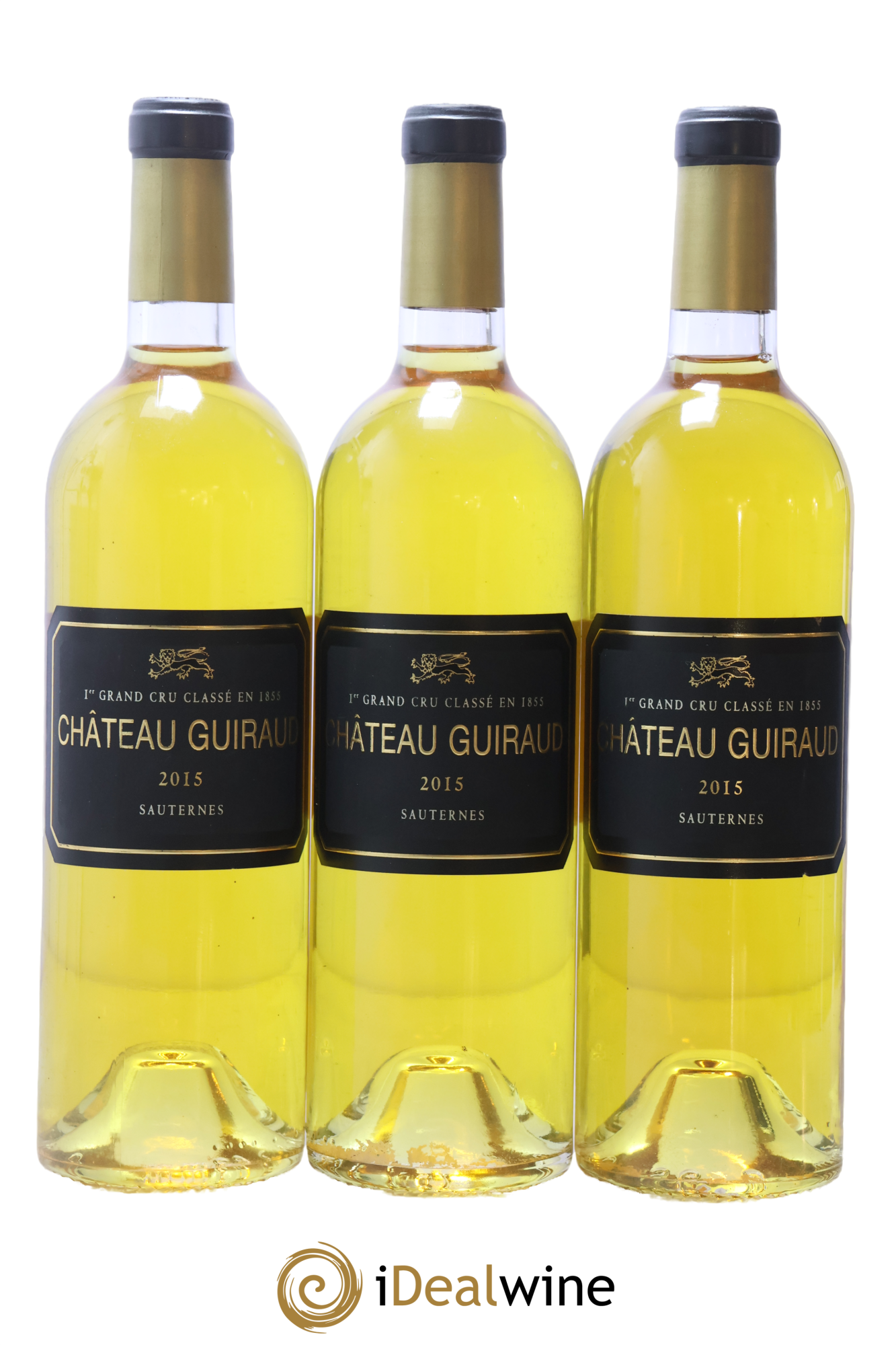 Château Guiraud 1er Grand Cru Classé 2015 - Lot of 3 bottles - 0