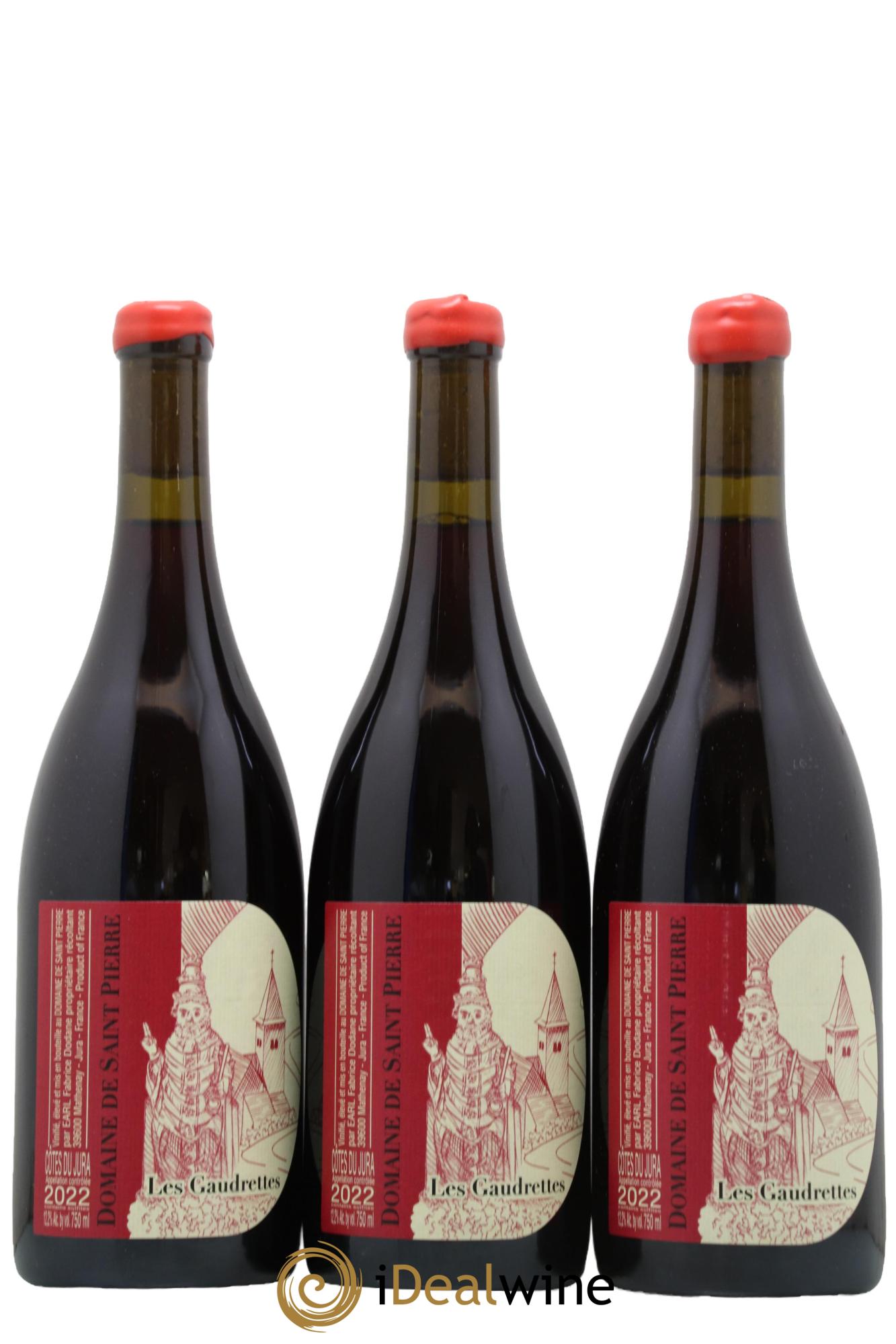 Arbois Les Gaudrettes Saint-Pierre (Domaine) Fabrice Dodane 2022 - Lot de 3 bouteilles - 0