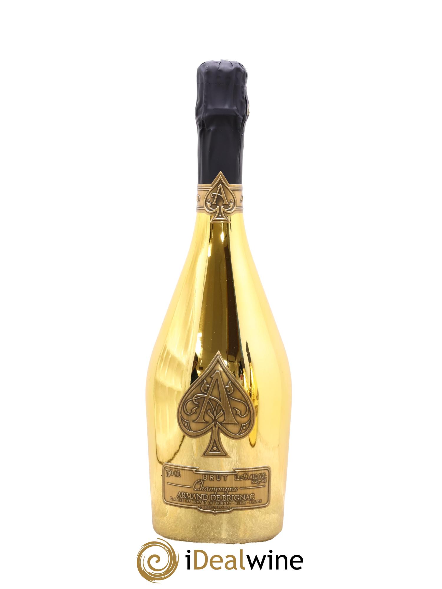 Gold Brut Armand de Brignac - Posten von 1 Flasche - 0