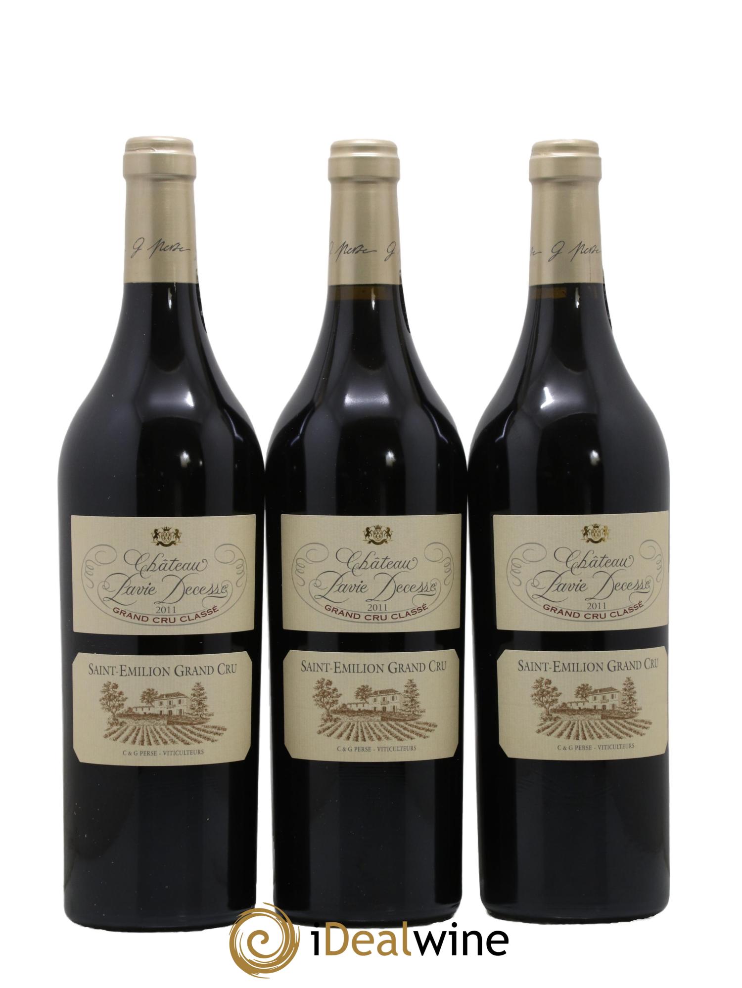 Château Pavie Decesse Grand Cru Classé 2011 - Lot de 6 bouteilles - 3
