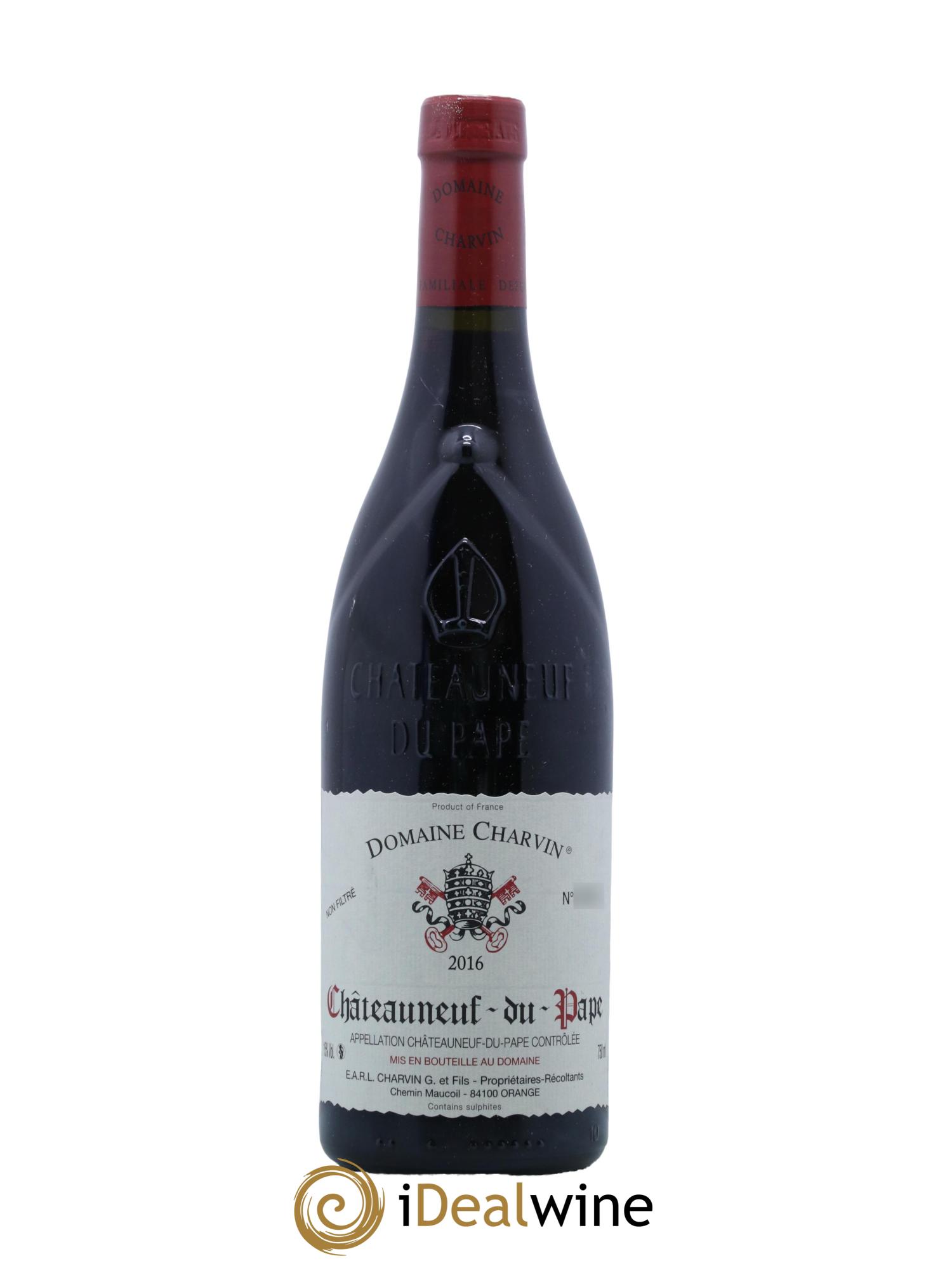 Châteauneuf-du-Pape Charvin (Domaine) 2016 - Lot de 1 bouteille - 0